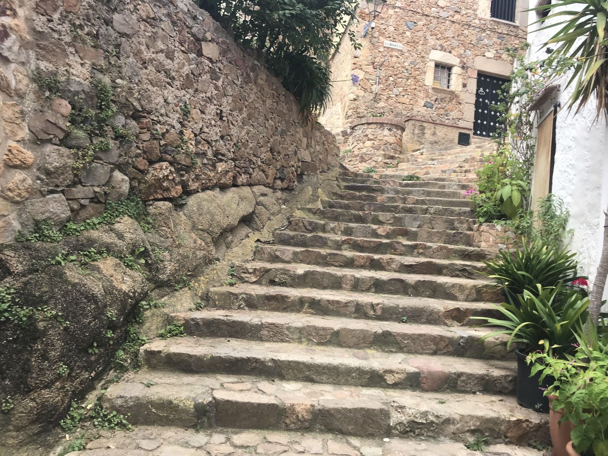 Street view near Hostal Boutique Es Menut, Tossa de Mar — © miguel_andrade (CC BY-SA · Mapillary)