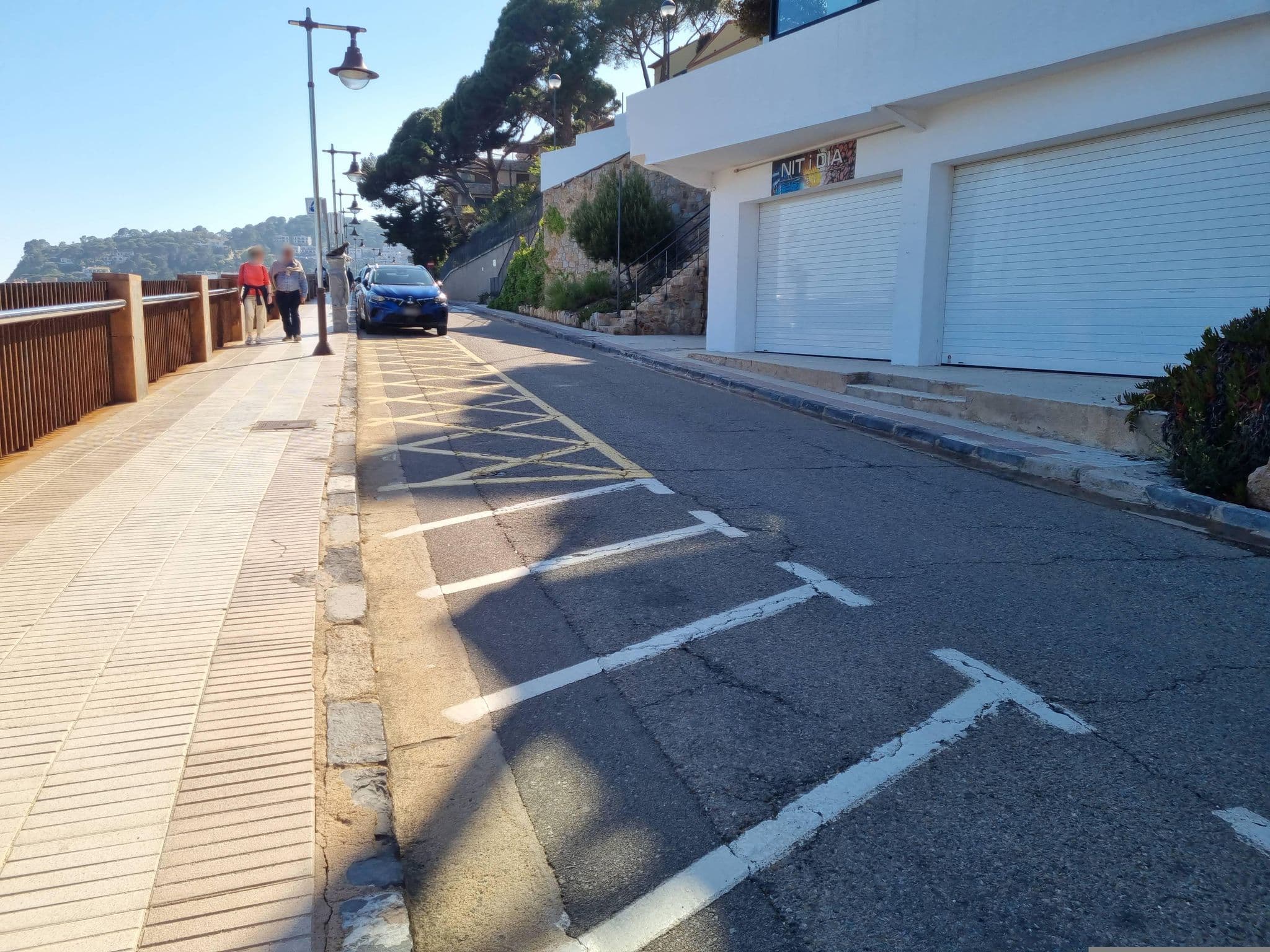 Street view near La Terraza Reymar Restaurant, Tossa de Mar — © Franciscovalera (CC BY-SA · Mapillary)