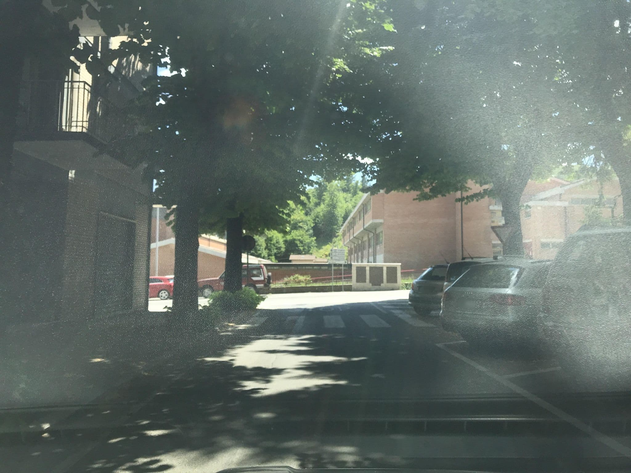Street view near Hotel Adriana Snc, Abbadia San Salvatore — © panbauletto (CC BY-SA · Mapillary)