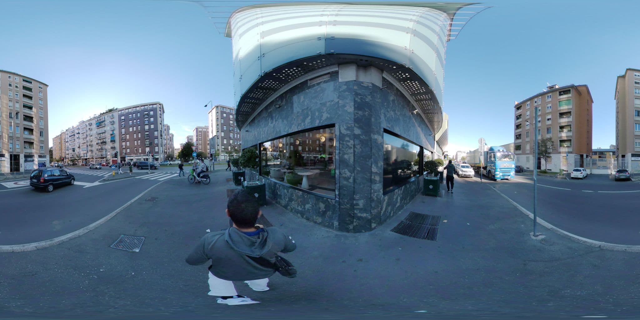 Street view near c-hotels Concorde Milano, Adriano — © mapconcierge (CC BY-SA · Mapillary)