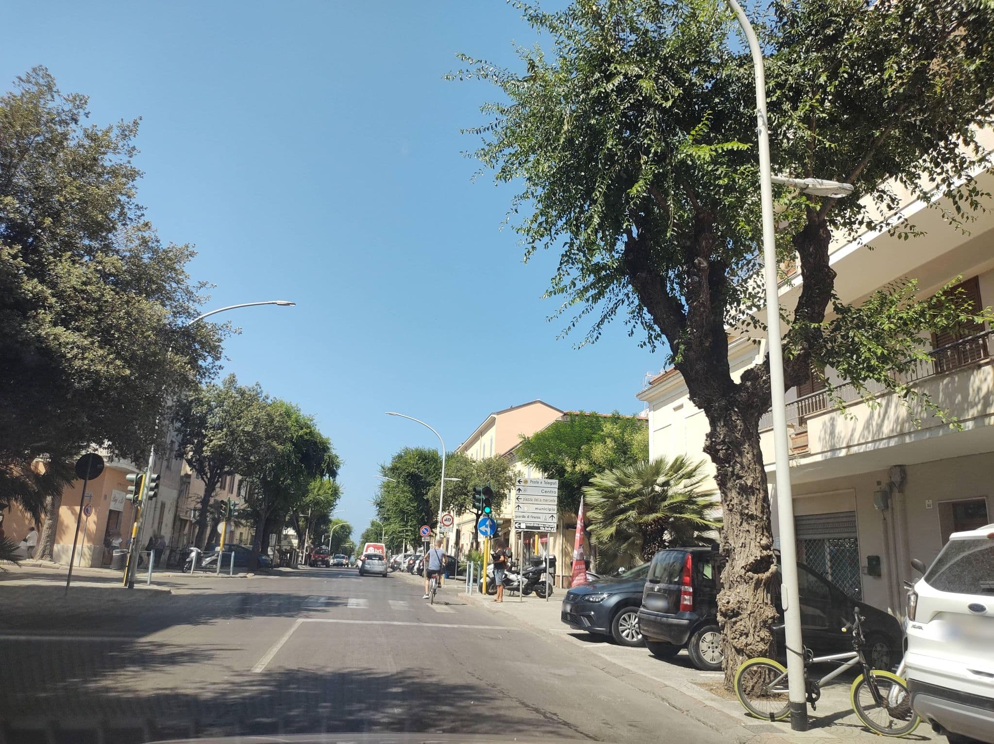 Street view near Maison Bienestar, Alghero