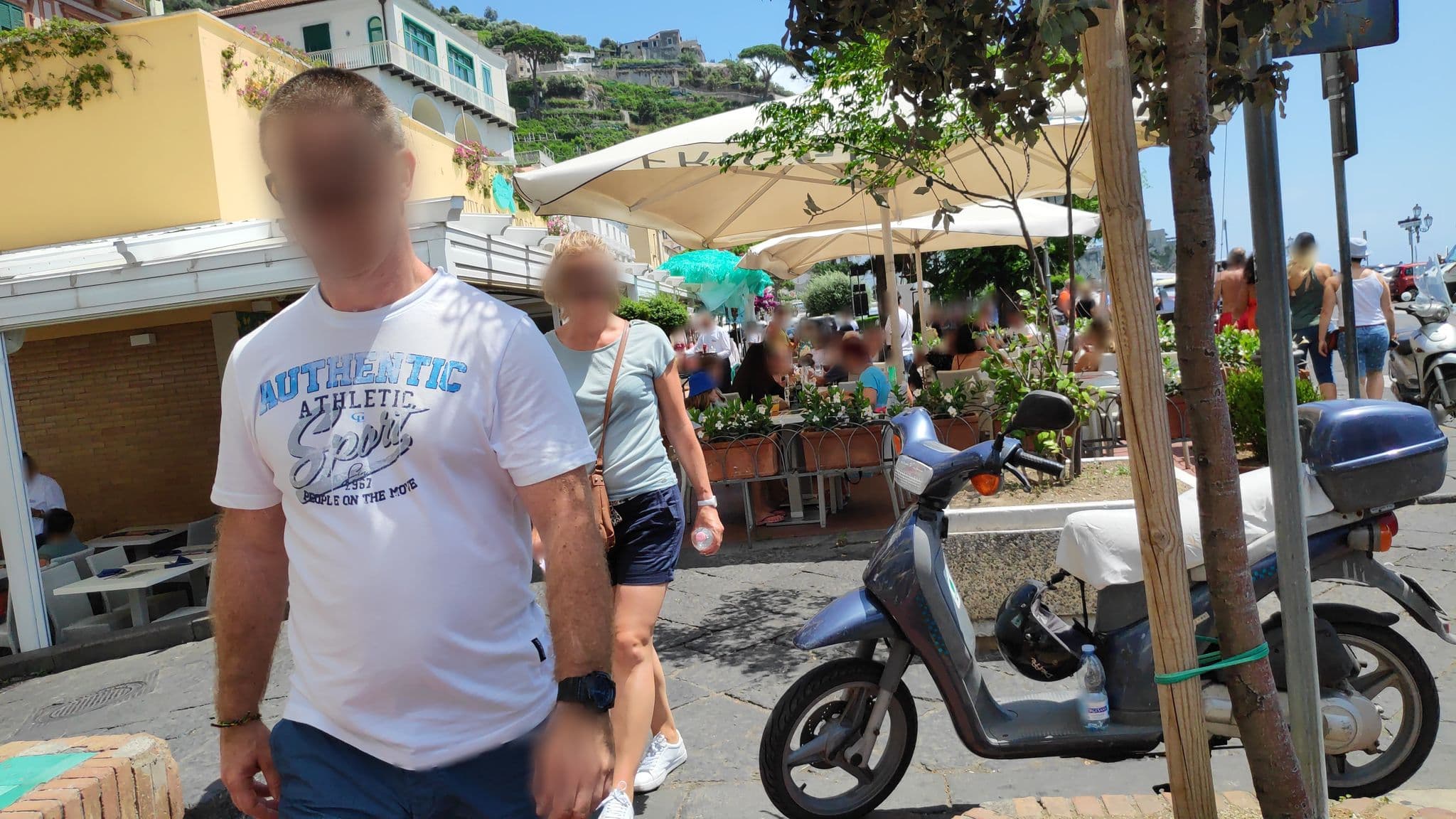 Street view near Palazzo Vitagliano, Amalfi — © marcuscalabresus (CC BY-SA · Mapillary)