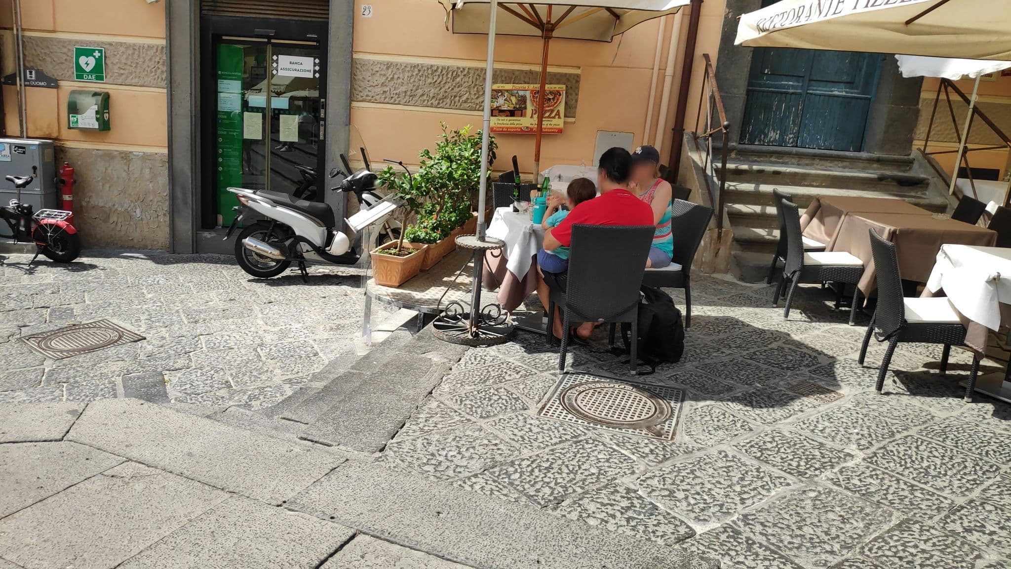 Street view near Zia Pupetta Suites, Amalfi — © marcuscalabresus (CC BY-SA · Mapillary)