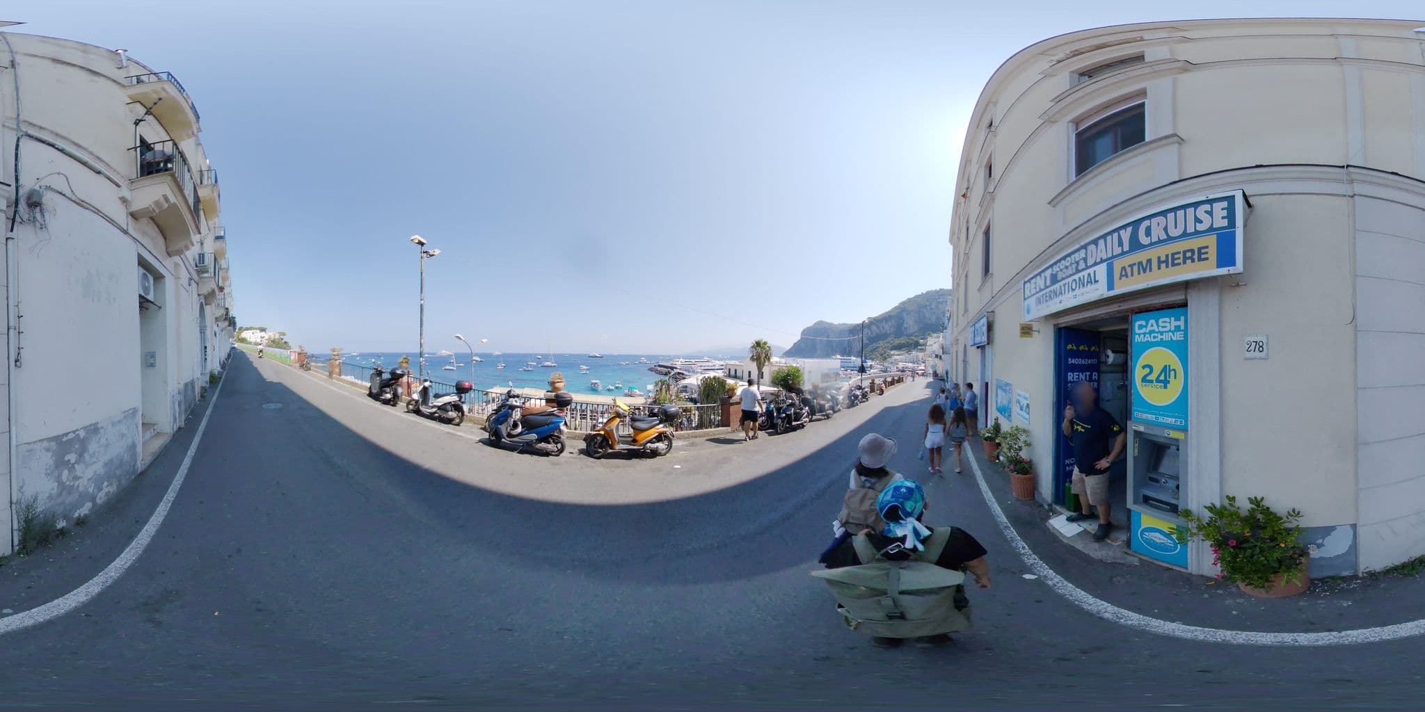 Street view near Relais Maresca Luxury Small Hotel, Capri — © mapconcierge (CC BY-SA · Mapillary)