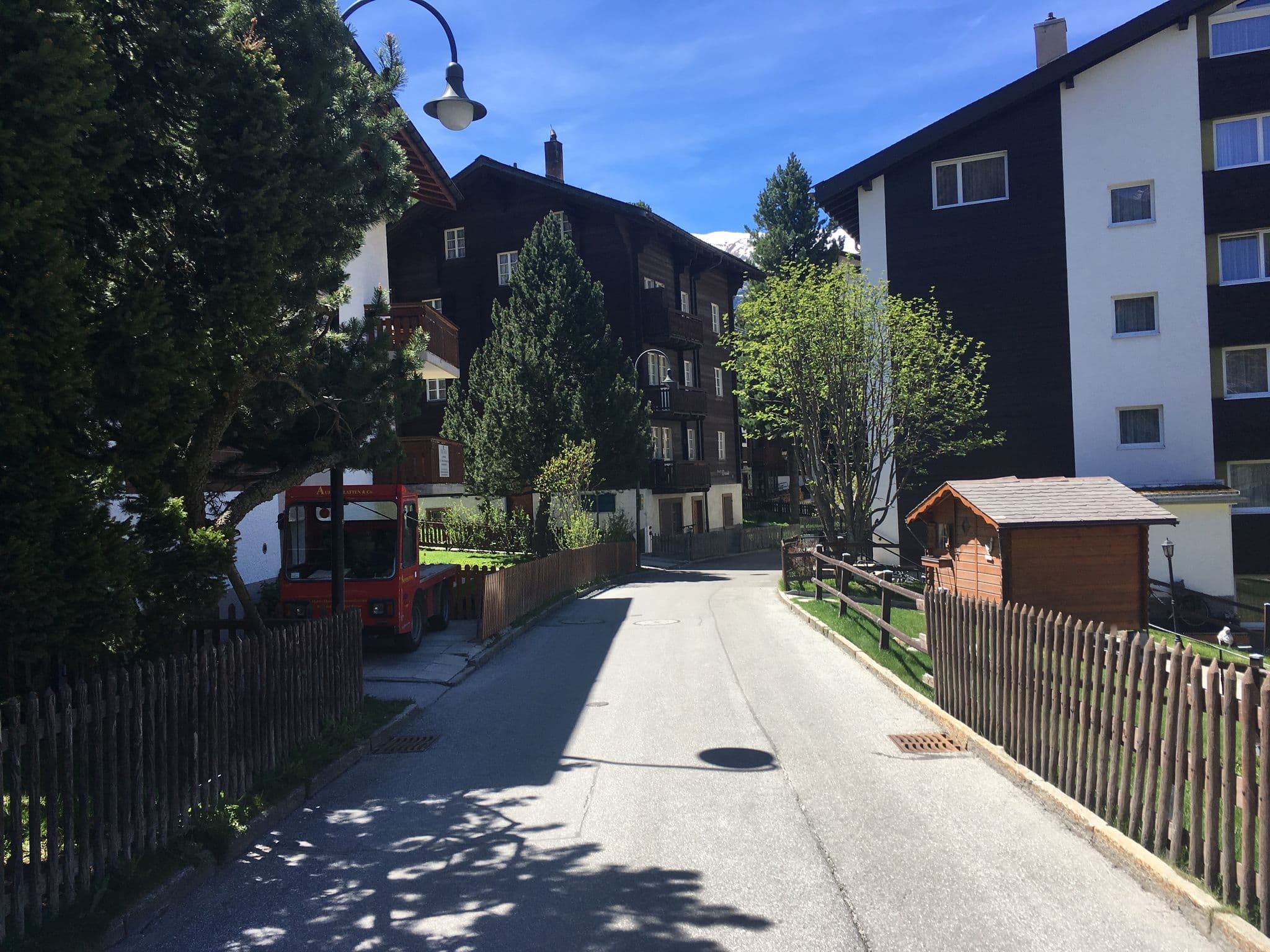 Street view near Chalet St. Anton, Zermatt