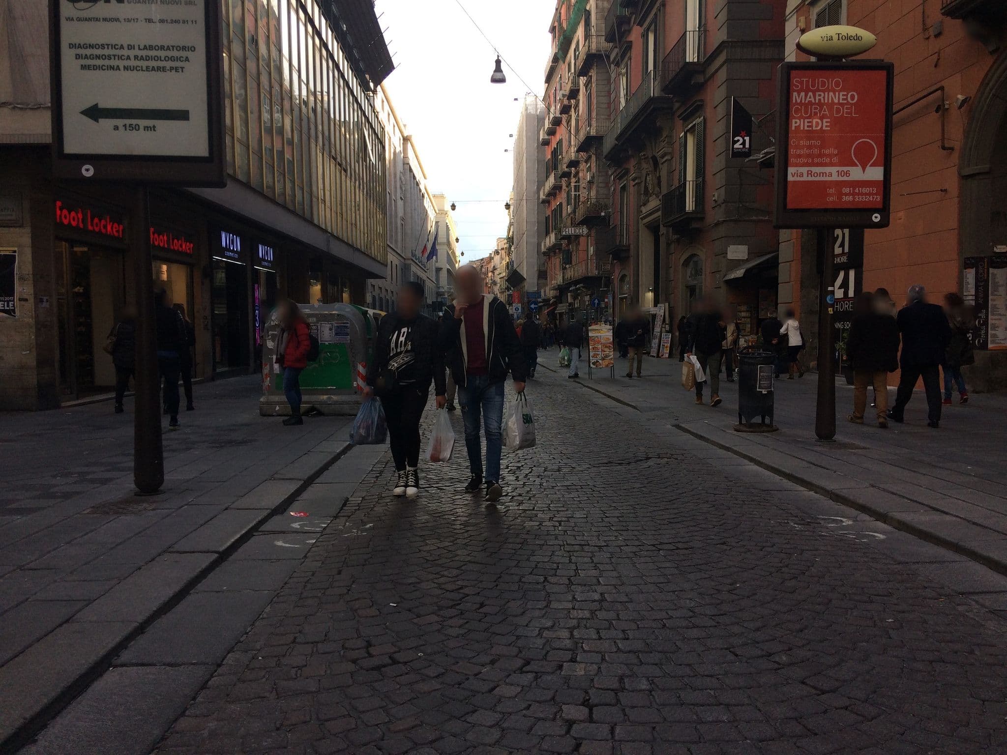 Street view near Hotel Lanfipe Palace, Montecalvario — © noemiimperatore (CC BY-SA · Mapillary)