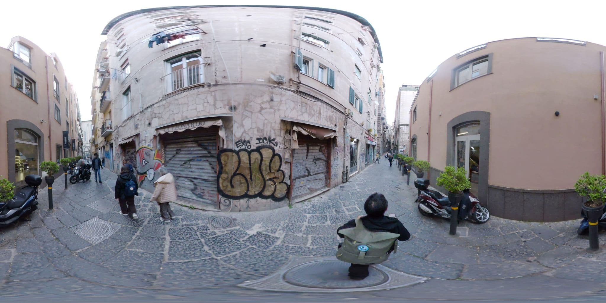 Street view near Ecumano Space, San Giuseppe — © mapconcierge (CC BY-SA · Mapillary)