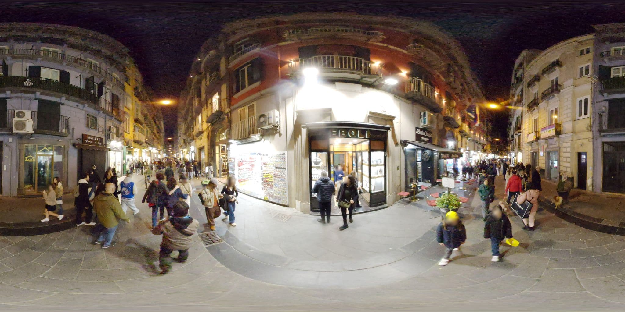 Street view near Chiaja Hotel De Charme, San Ferdinando — © mapconcierge (CC BY-SA · Mapillary)