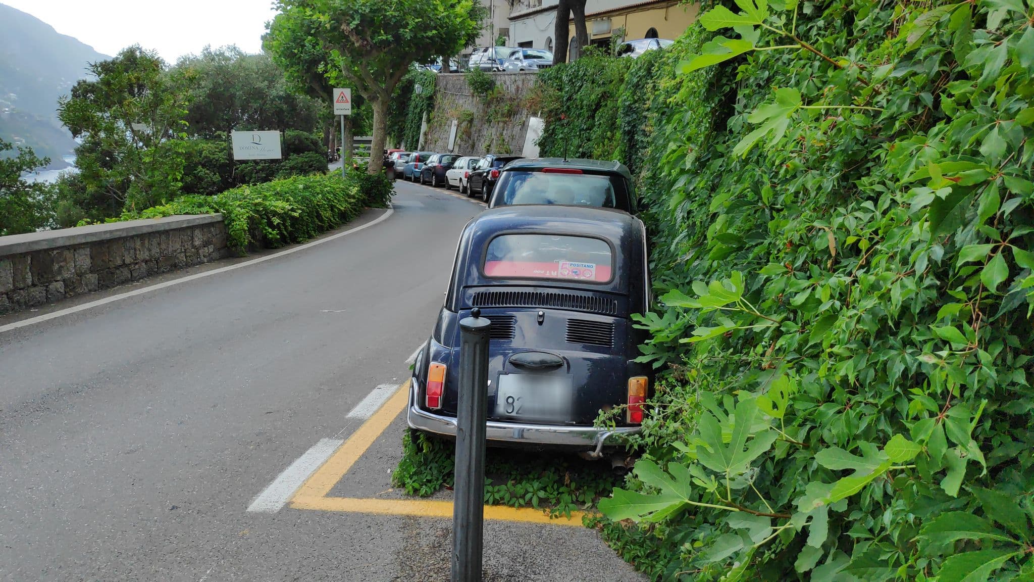 Street view near Hotel Royal Positano, Positano — © marcuscalabresus (CC BY-SA · Mapillary)
