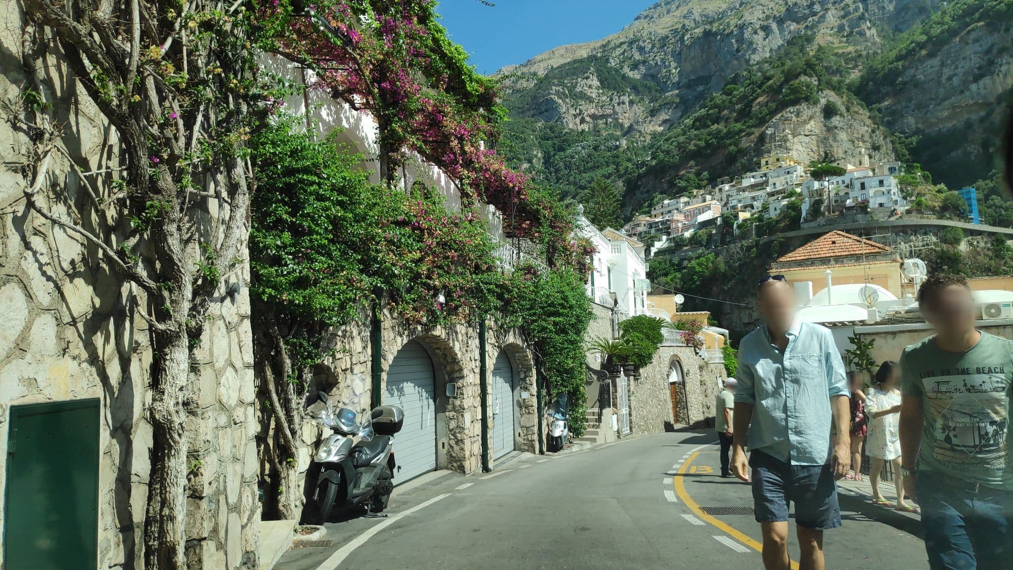 Street view near Hotel Poseidon, Positano — © marcuscalabresus (CC BY-SA · Mapillary)