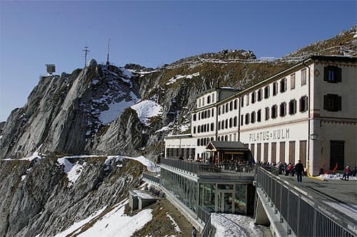 Pilatus Kulm (via Wikimedia Commons, CC BY-SA 3.0)