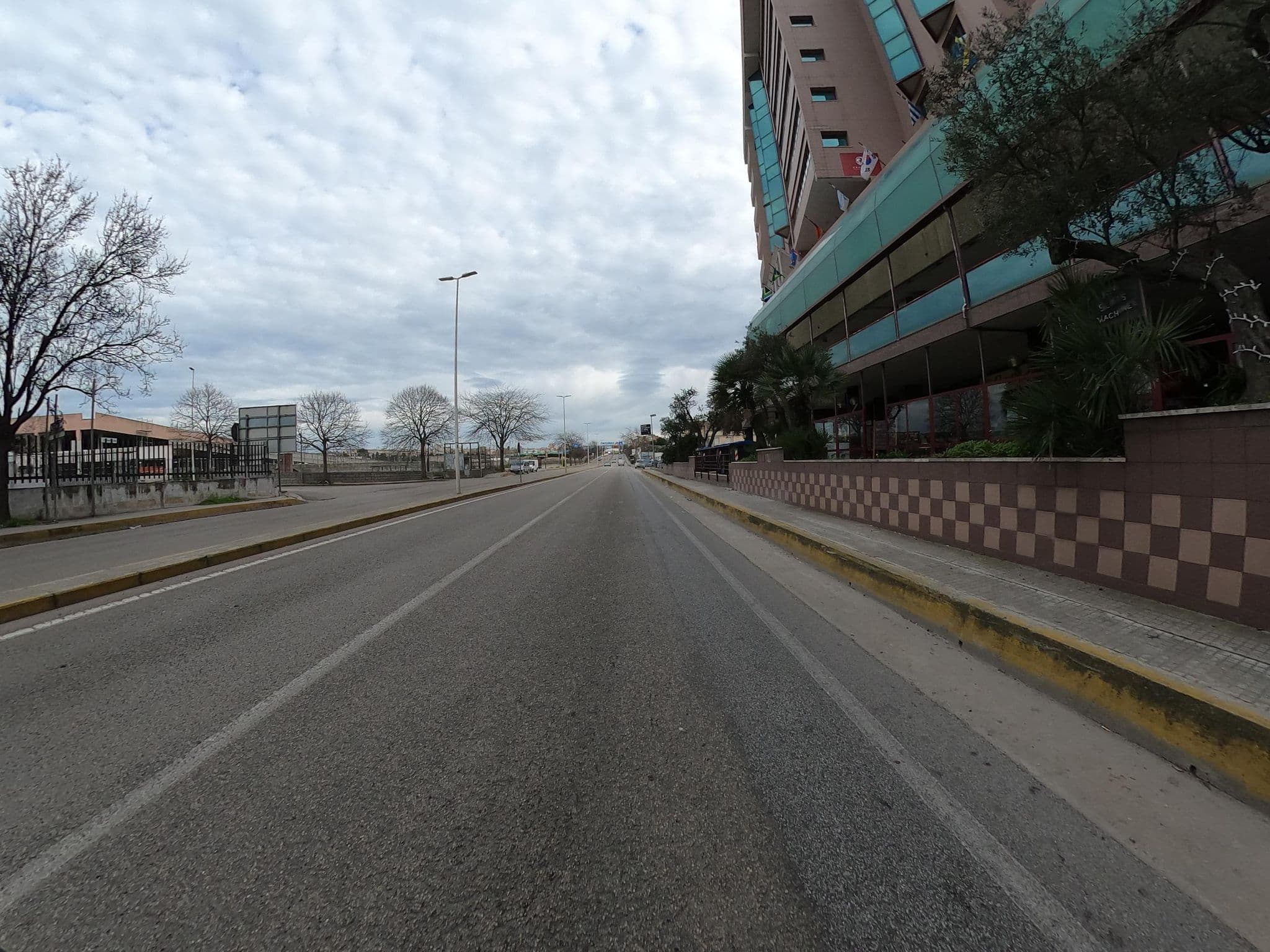 Street view near Pegasus Hotel, Sassari — © joostjakob (CC BY-SA · Mapillary)