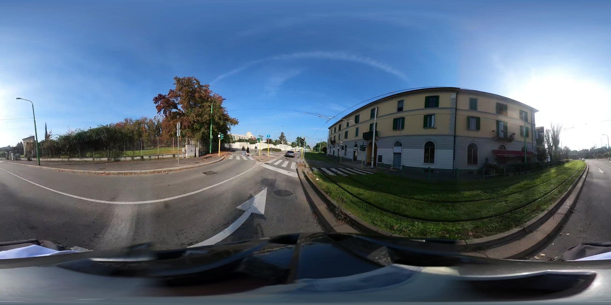 Street view near Hotel ristorante Sicilia (milano niguarda), Chinatown — © jacopofar (CC BY-SA · Mapillary)