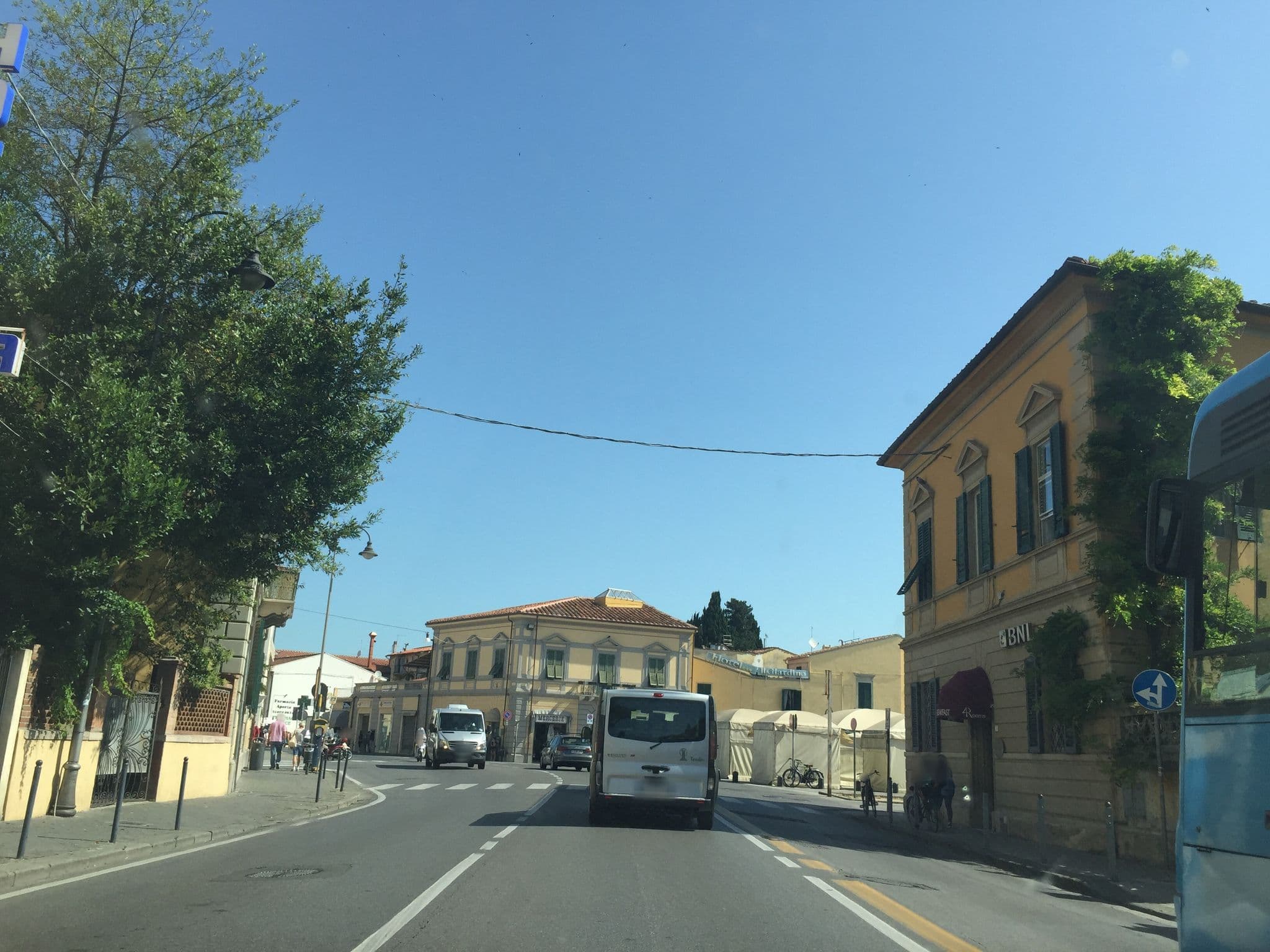 Street view near Hotel Roma, Pisa, Barbaricina — © mapillary_service (CC BY-SA · Mapillary)