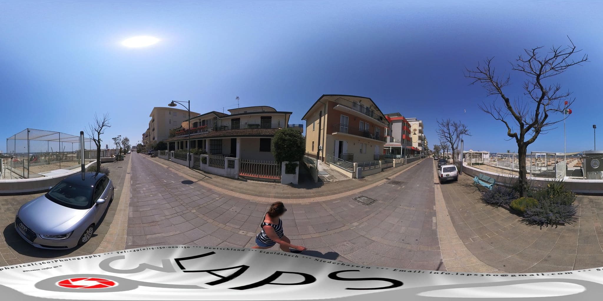 Street view near Hotel al Nuovo Porto, Bellaria-Igea Marina