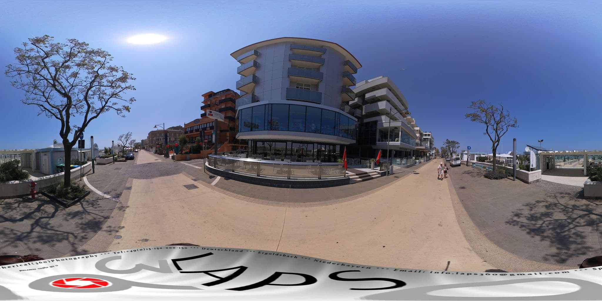 Street view near Hotel Milano Resort, Bellaria-Igea Marina