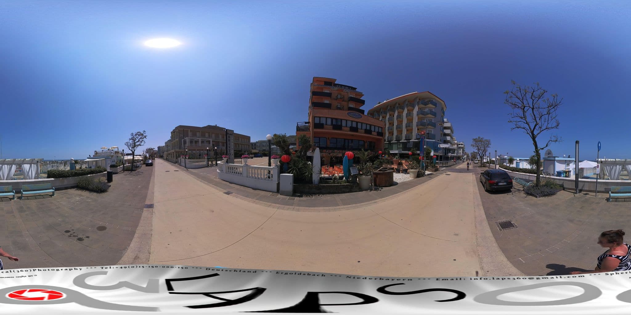 Street view near Hotel Giorgetti Orange, Bellaria-Igea Marina