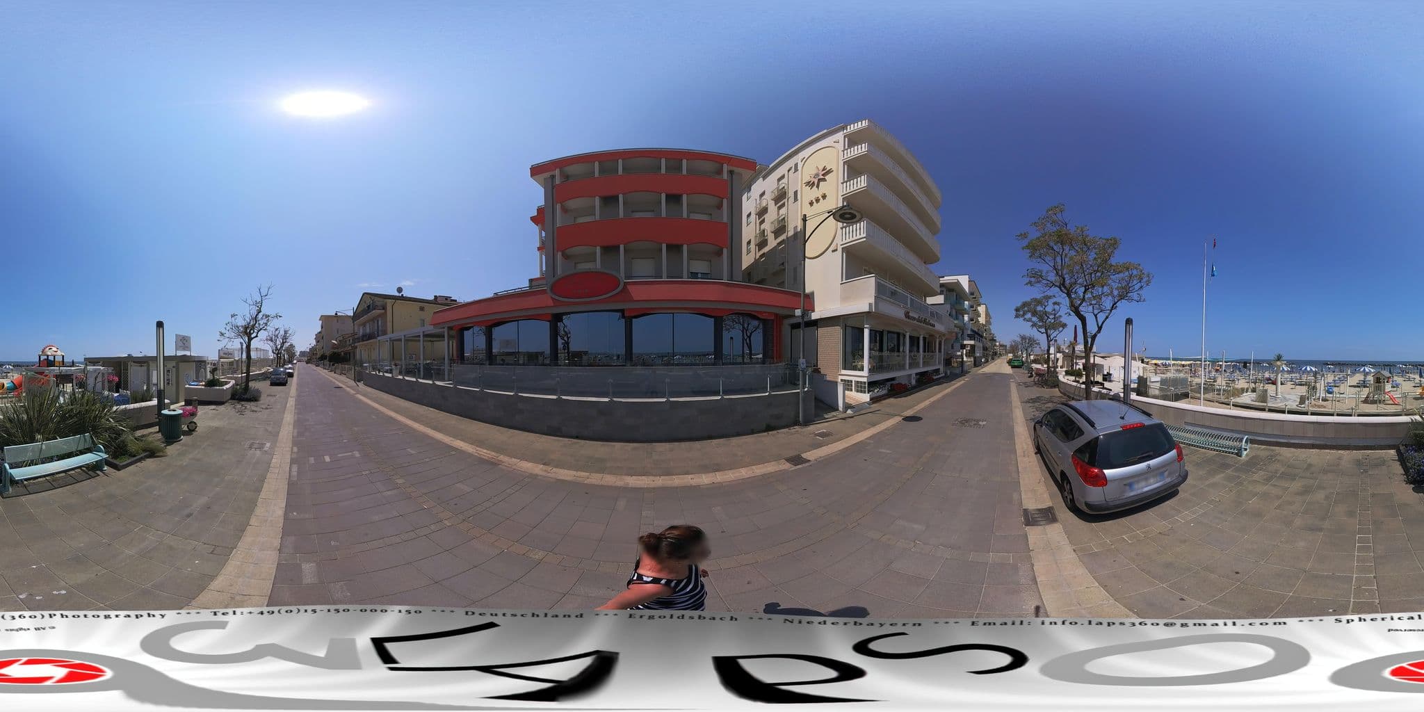 Street view near Hotel Rio, Bellaria-Igea Marina