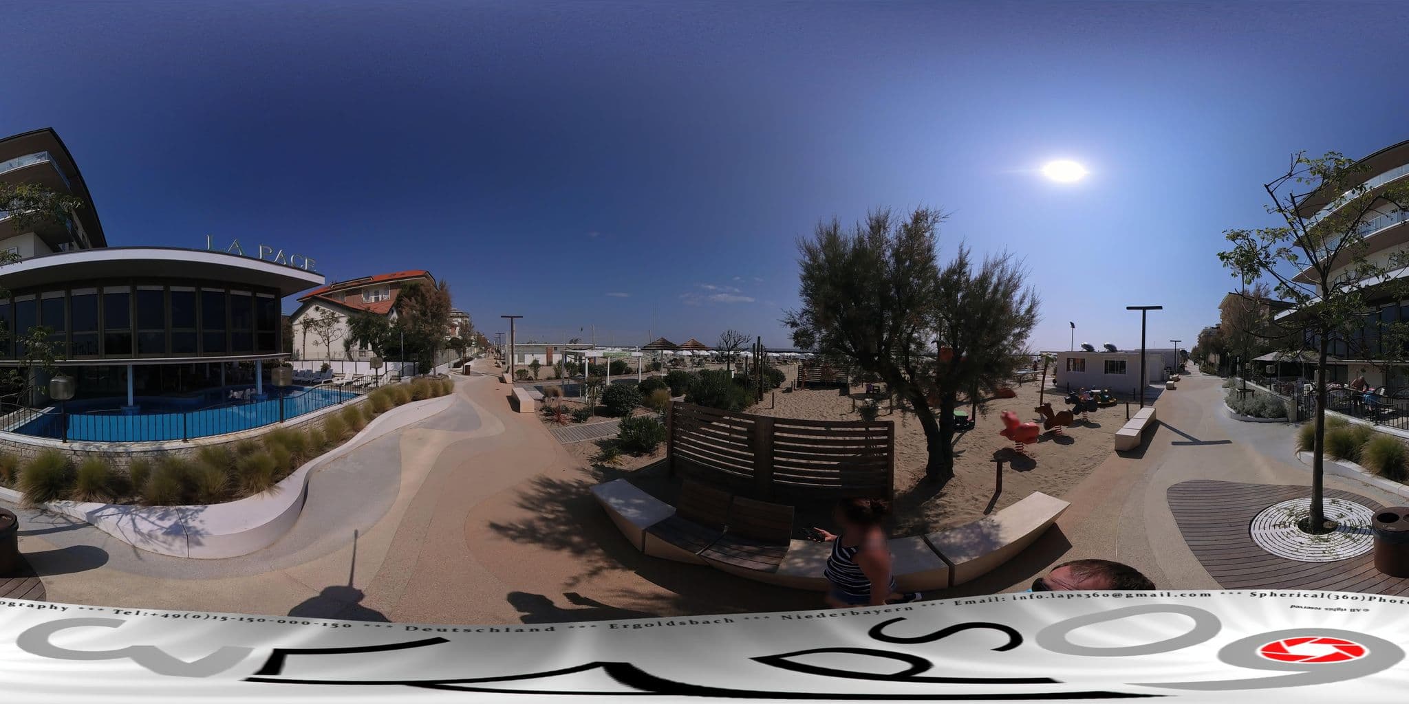 Street view near Hotel La Pace - Bianchi Hotels, Bellaria-Igea Marina