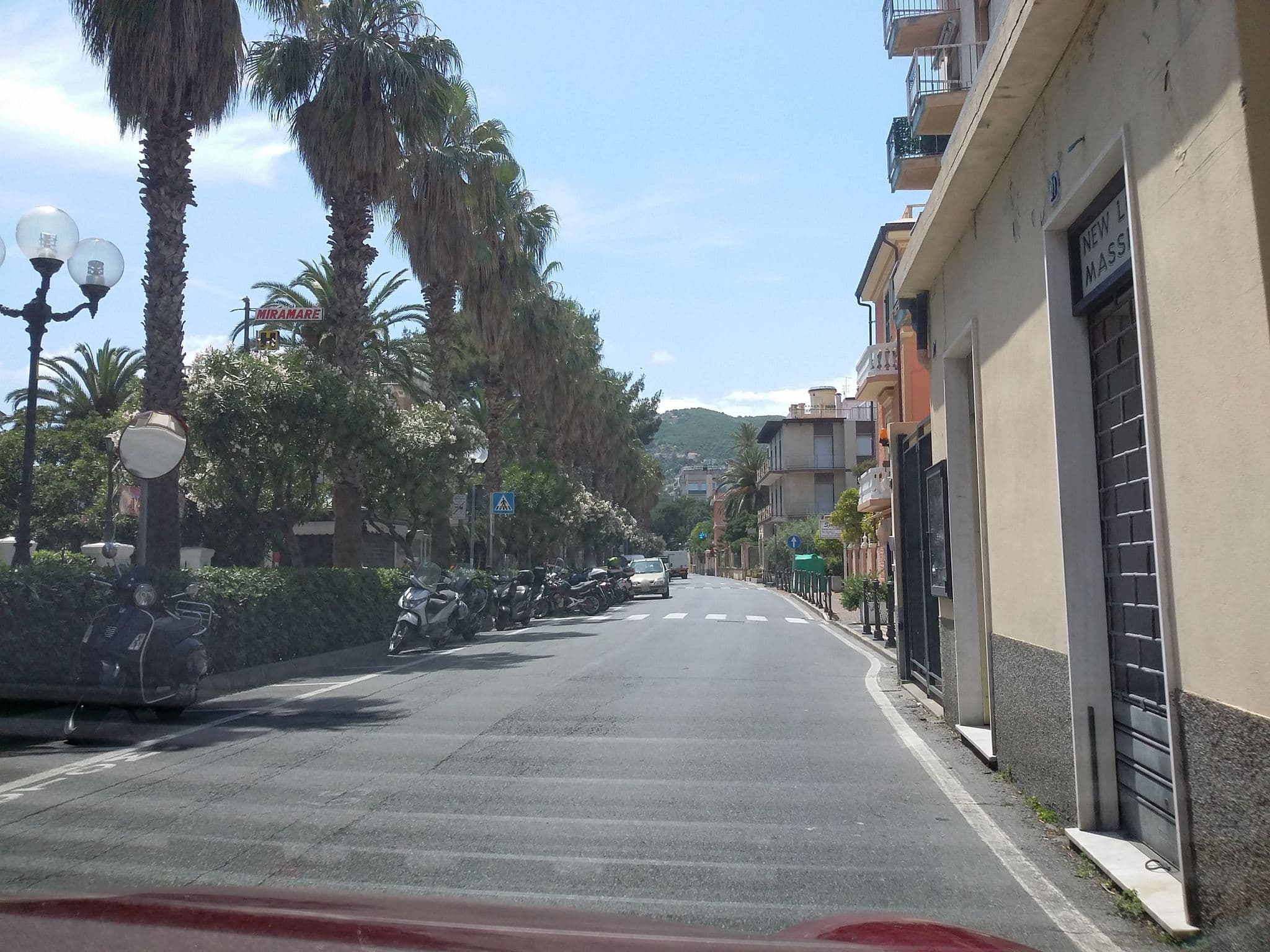 Street view near Hotel Miramare Spotorno, Spotorno — © ale_zena_it (CC BY-SA · Mapillary)