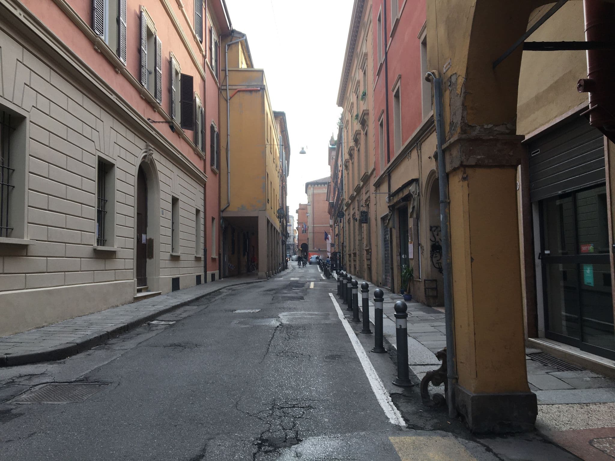 Street view near Design Club Collection, Bologna