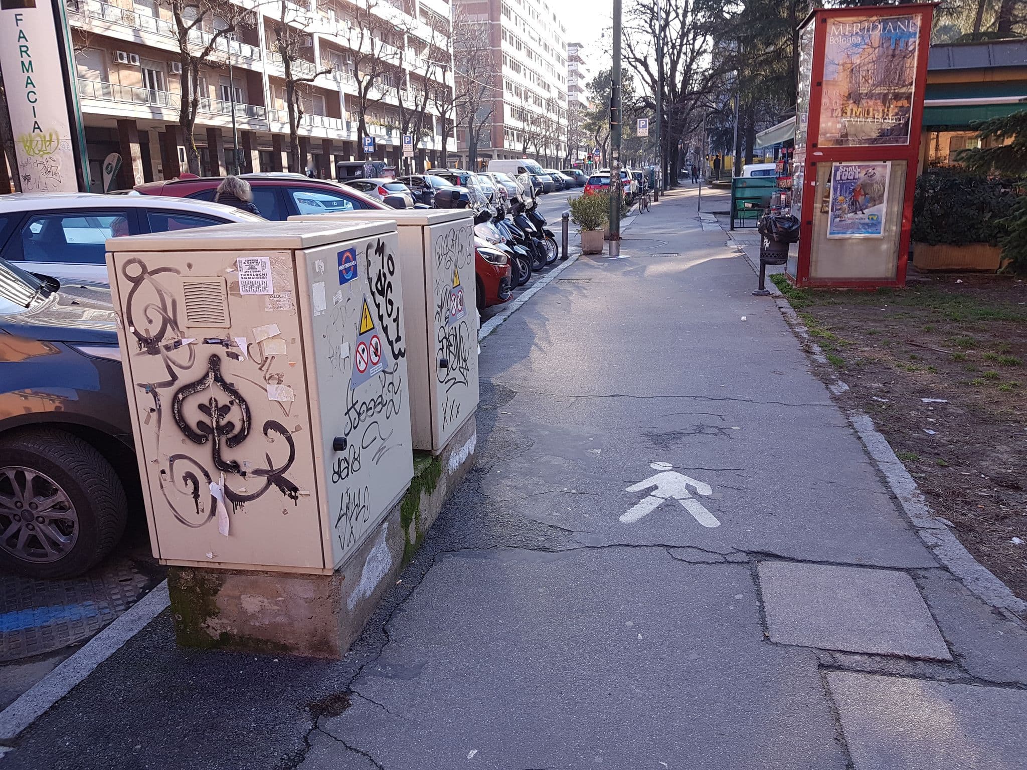 Street view near Hotel Blumen Collection by GSA Hotels, Bologna