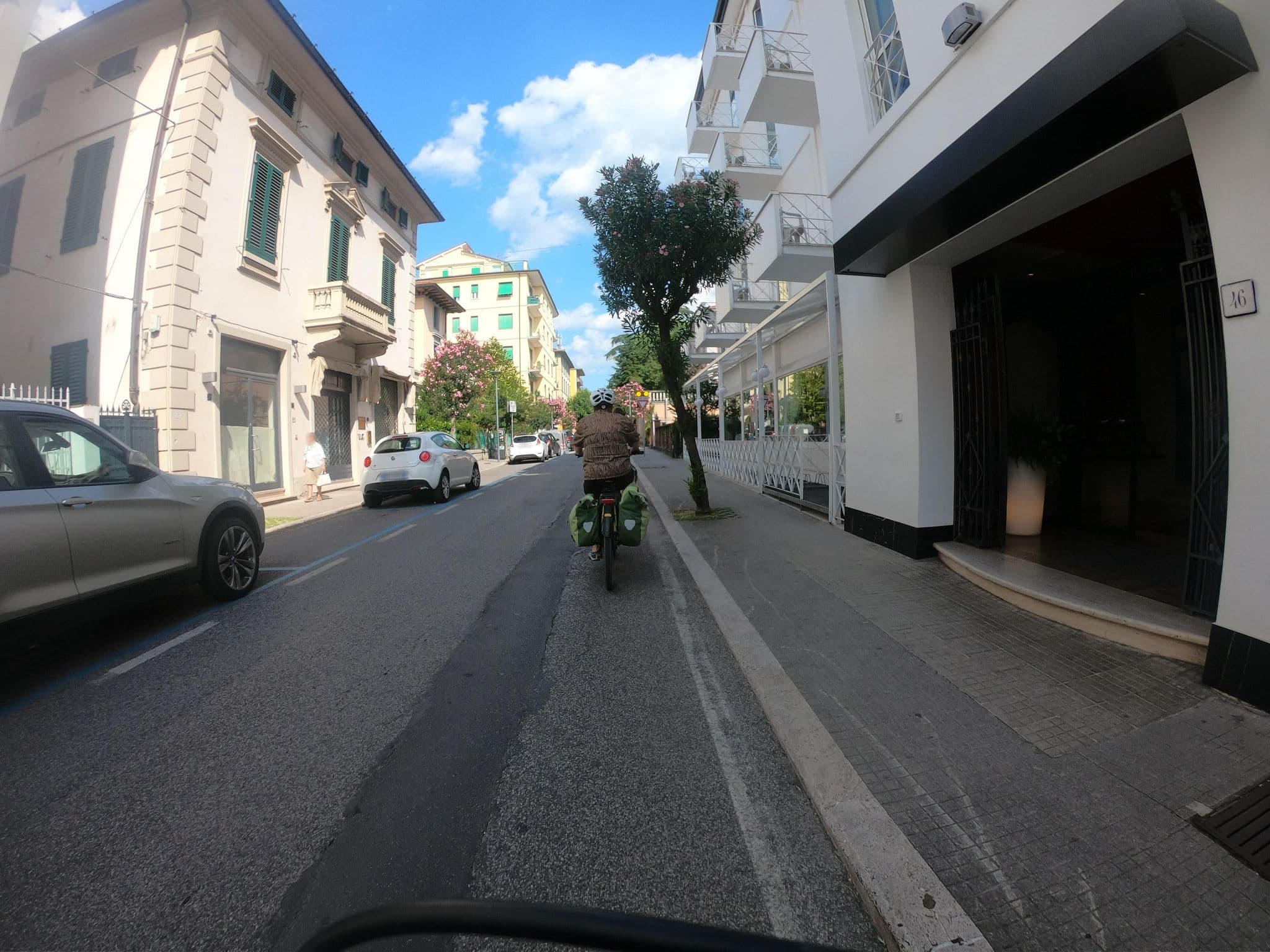 Street view near Hotel Adua & Regina di Saba Wellness & Beauty, Montecatini-Terme — © pbb (CC BY-SA · Mapillary)