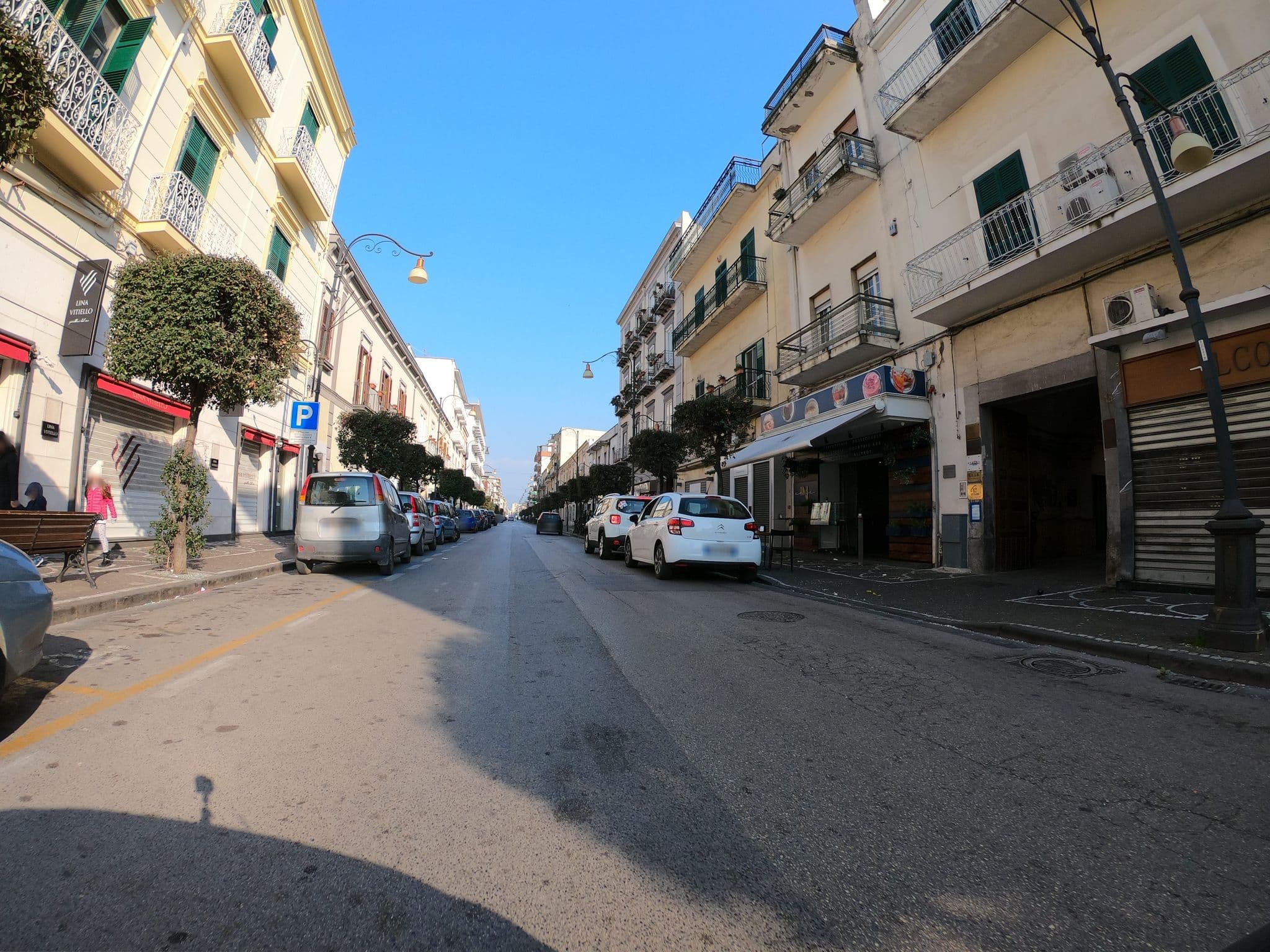 Street view near Pompei Central, Pompei — © richlv (CC BY-SA · Mapillary)