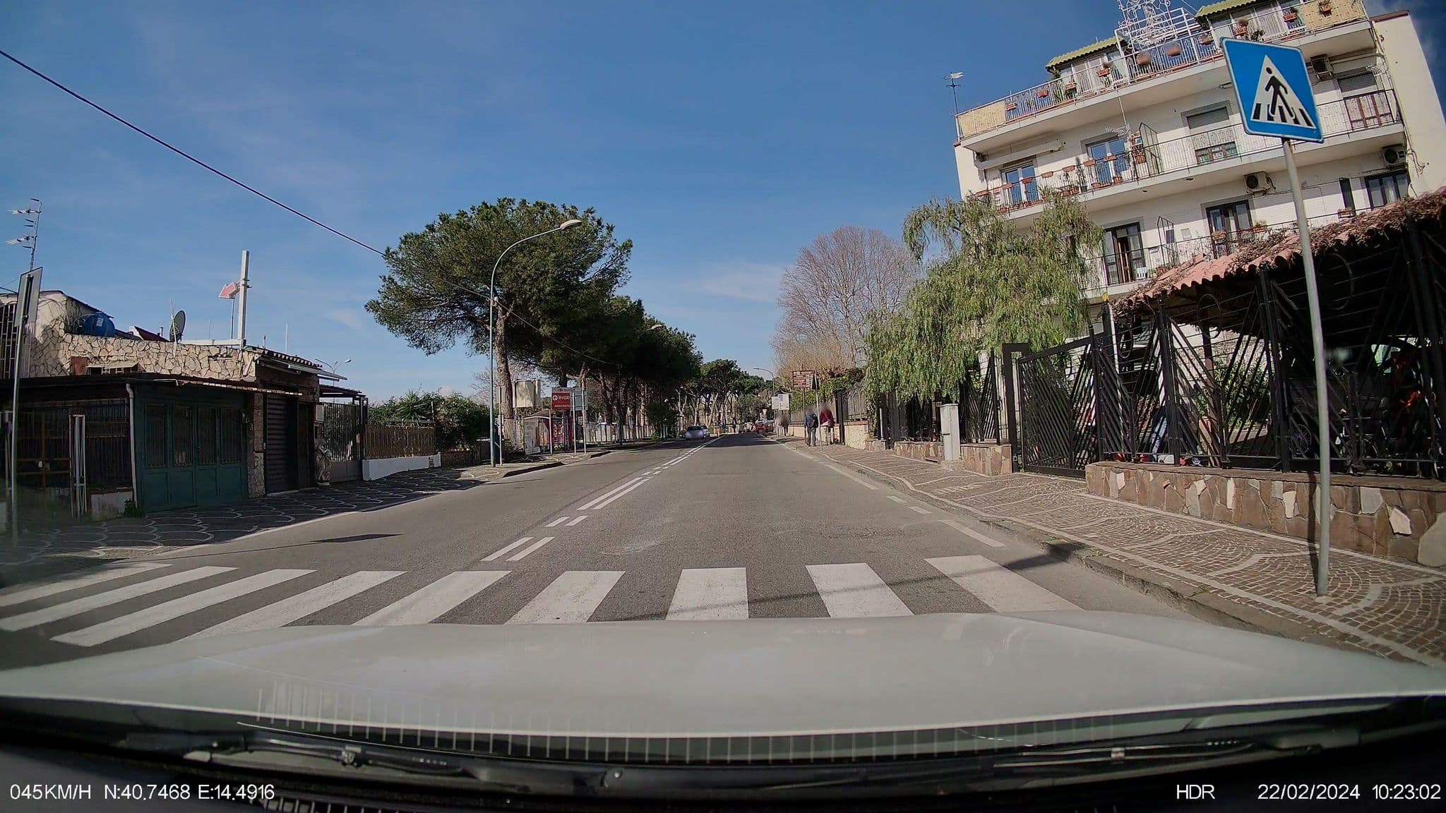 Street view near Oh mamma mia, Pompei — © Hrabroslav (CC BY-SA · Mapillary)