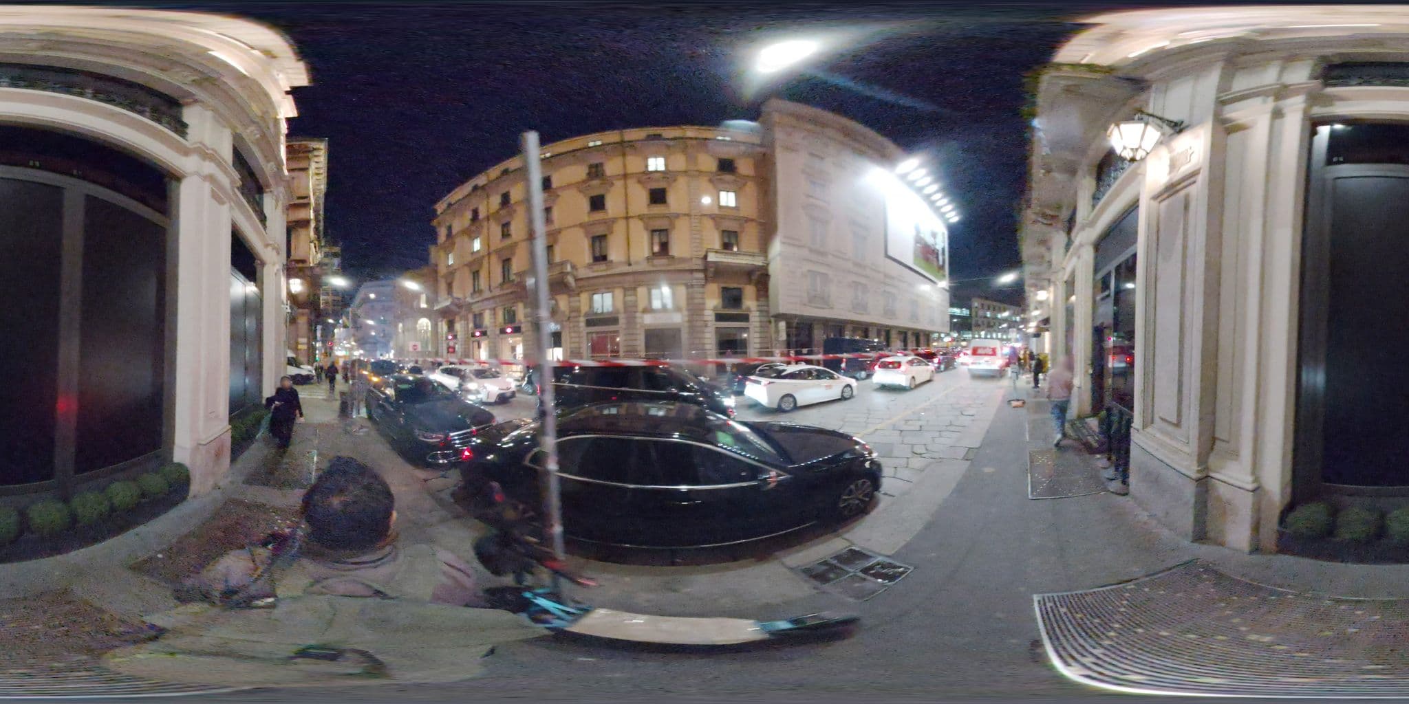 Street view near Park Hyatt Milan, Milan — © mapconcierge (CC BY-SA · Mapillary)
