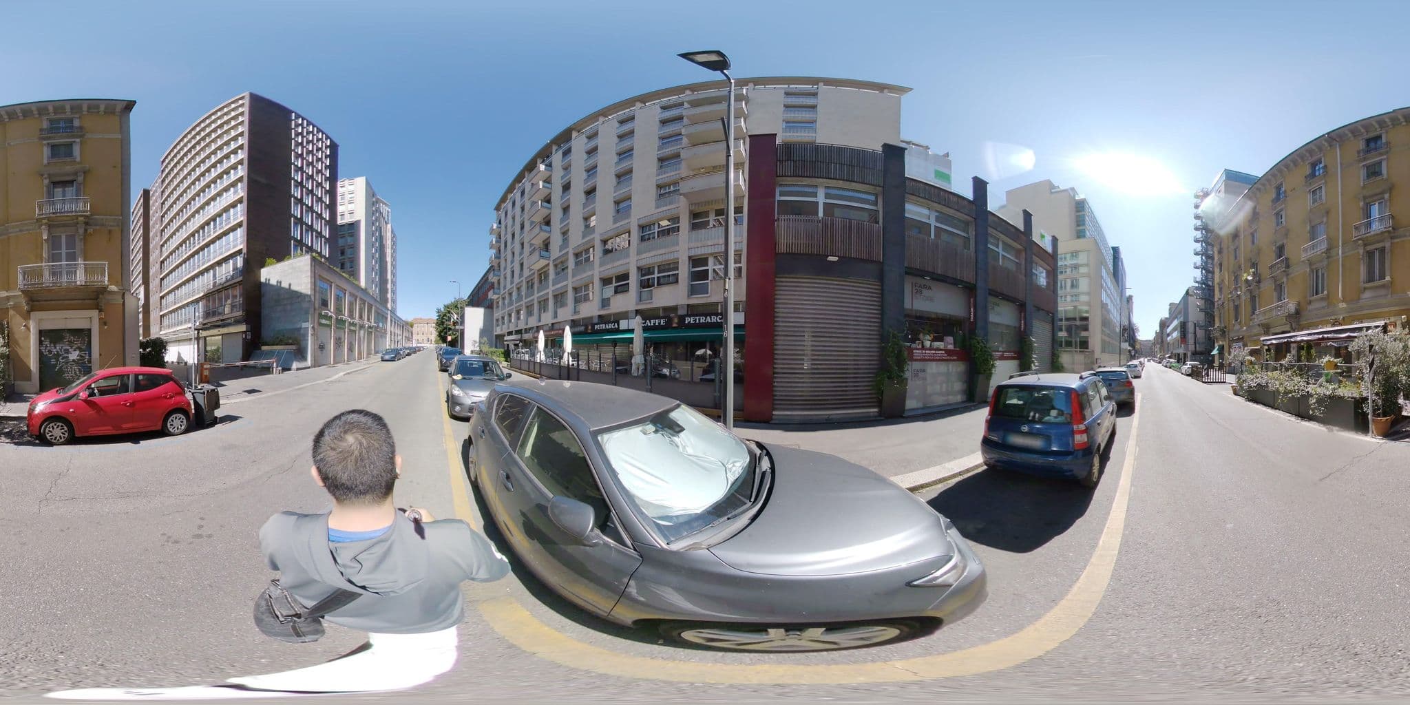 Street view near UNAHOTELS Century Milano, Brera — © mapconcierge (CC BY-SA · Mapillary)