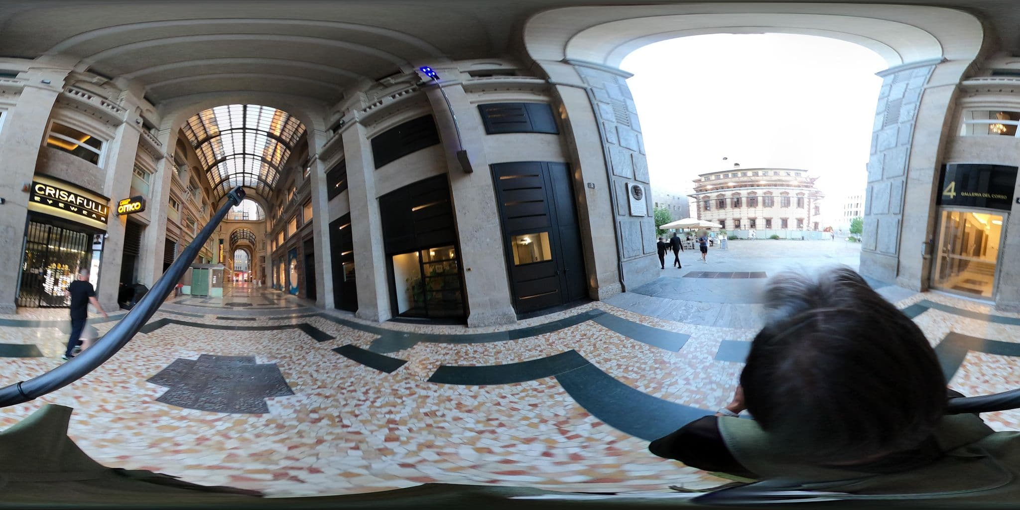 Street view near iH Hotels Milano Ambasciatori, Milan