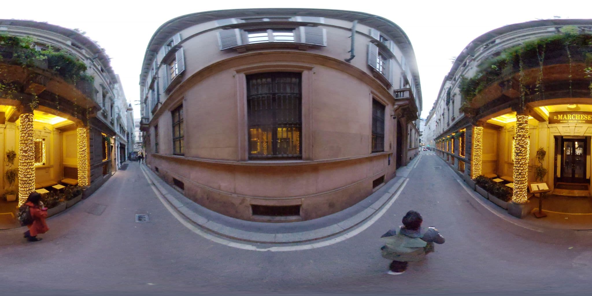 Street view near ApartHotel Bossi, Milan