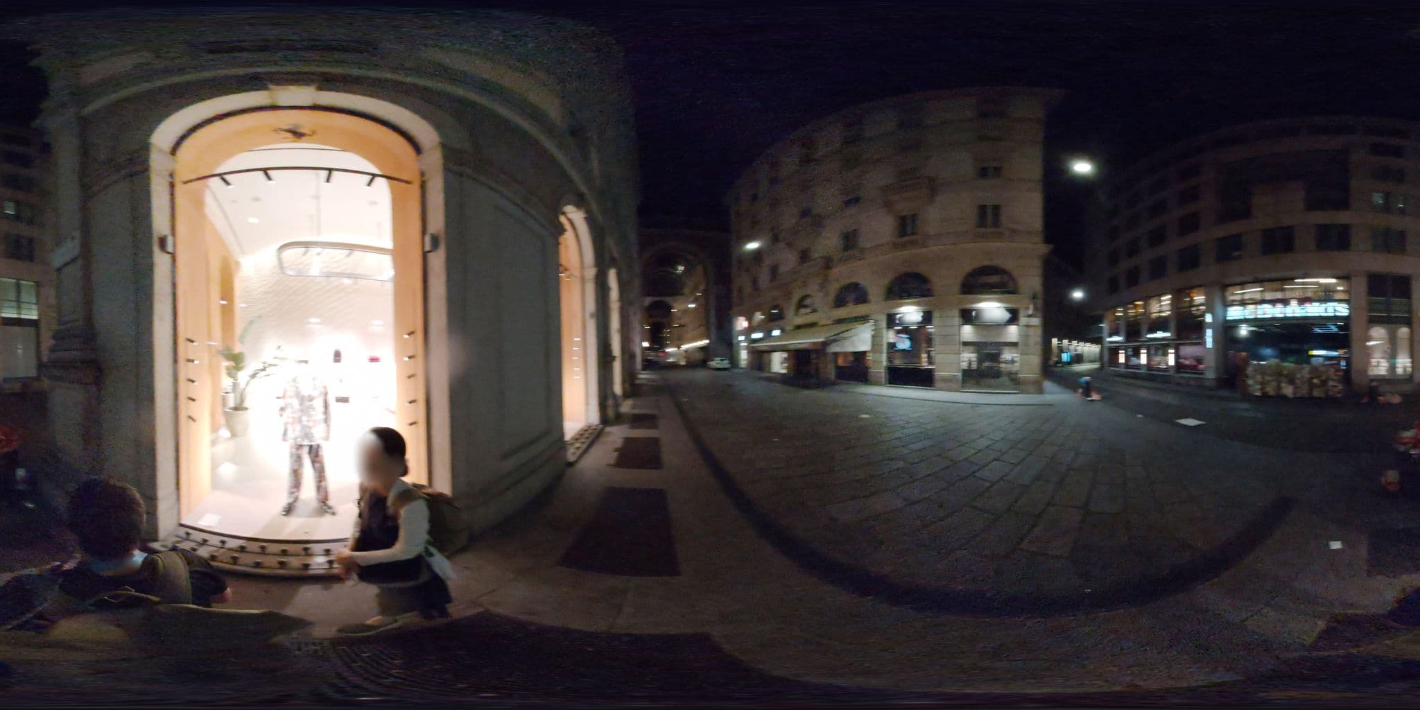 Street view near Sina The Gray, an SLH Hotel, Milan