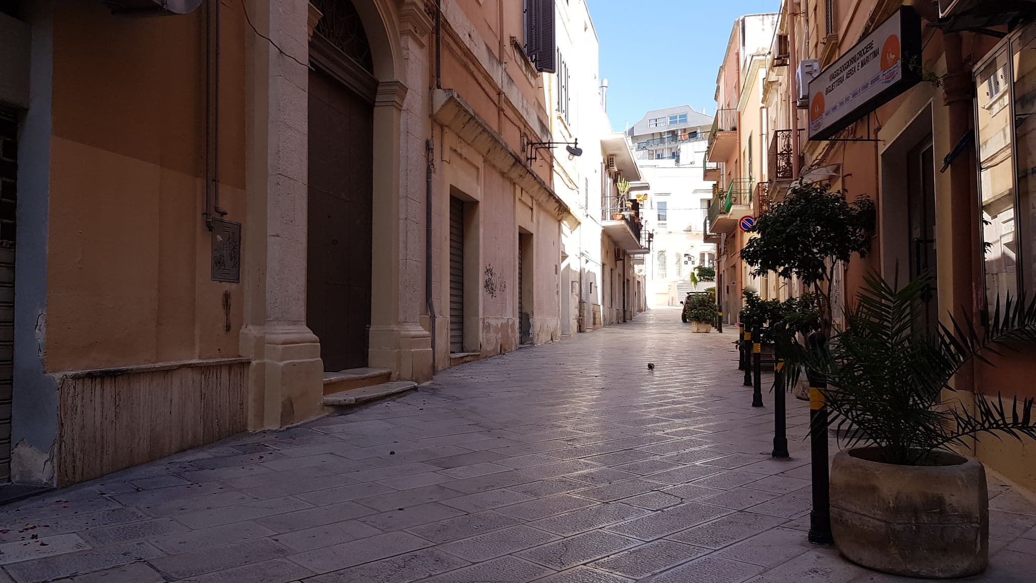 Street view near Palazzo Bellocchi | Suites & Apartments, Brindisi — © ale_zena_it (CC BY-SA · Mapillary)