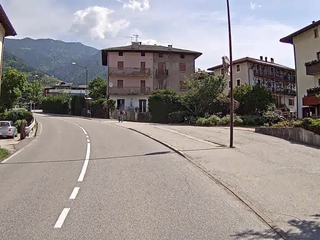 Street view near FAMILY HOTEL PRIMAVERA, Levico Terme — © giulio650 (CC BY-SA · Mapillary)