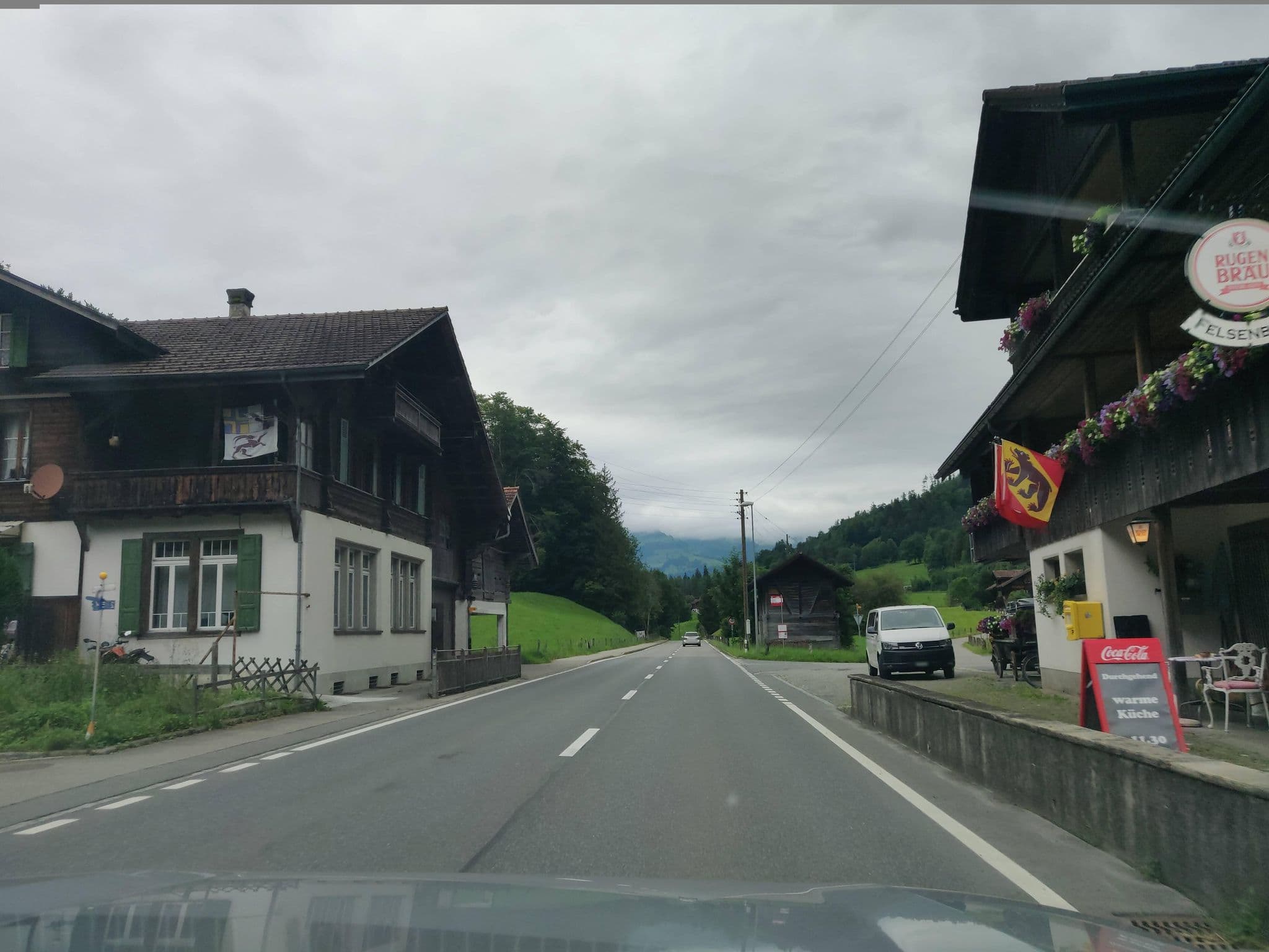 Street view near Hotel Restaurant Felsenburg, Kandersteg — © Yha1 (CC BY-SA · Mapillary)