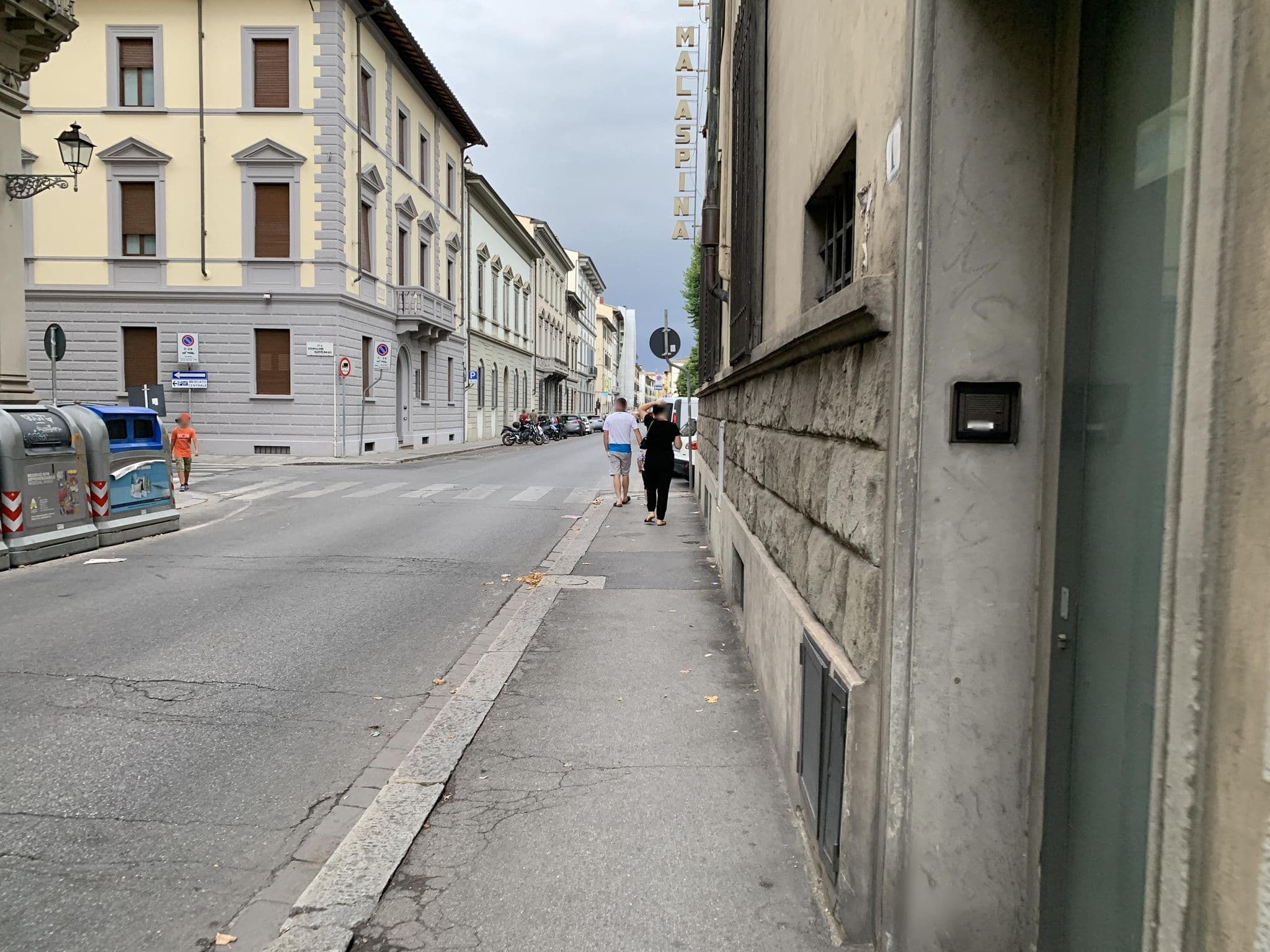 Street view near Hotel Donatello, Florence