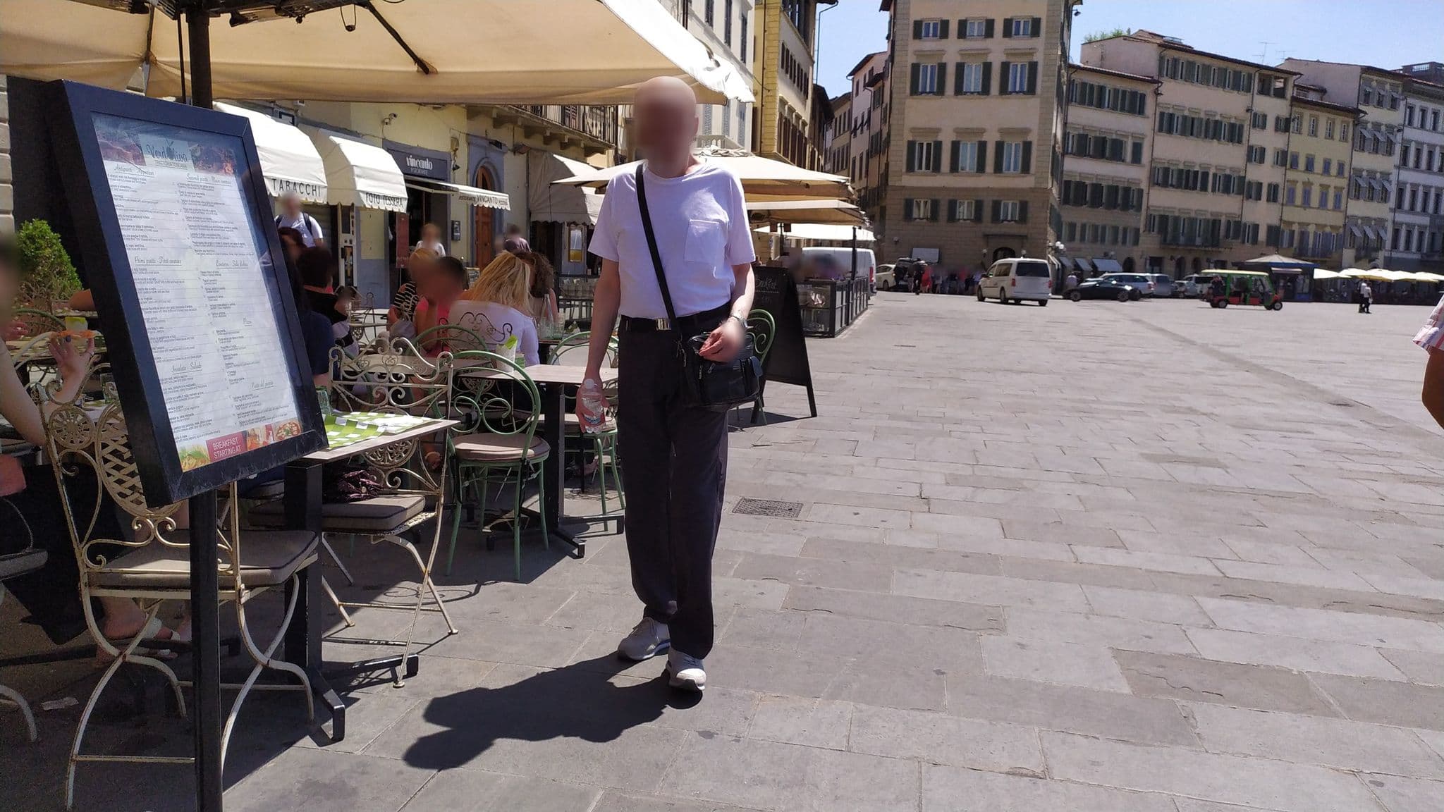 Street view near Hotel Domus Florentiae, Florence