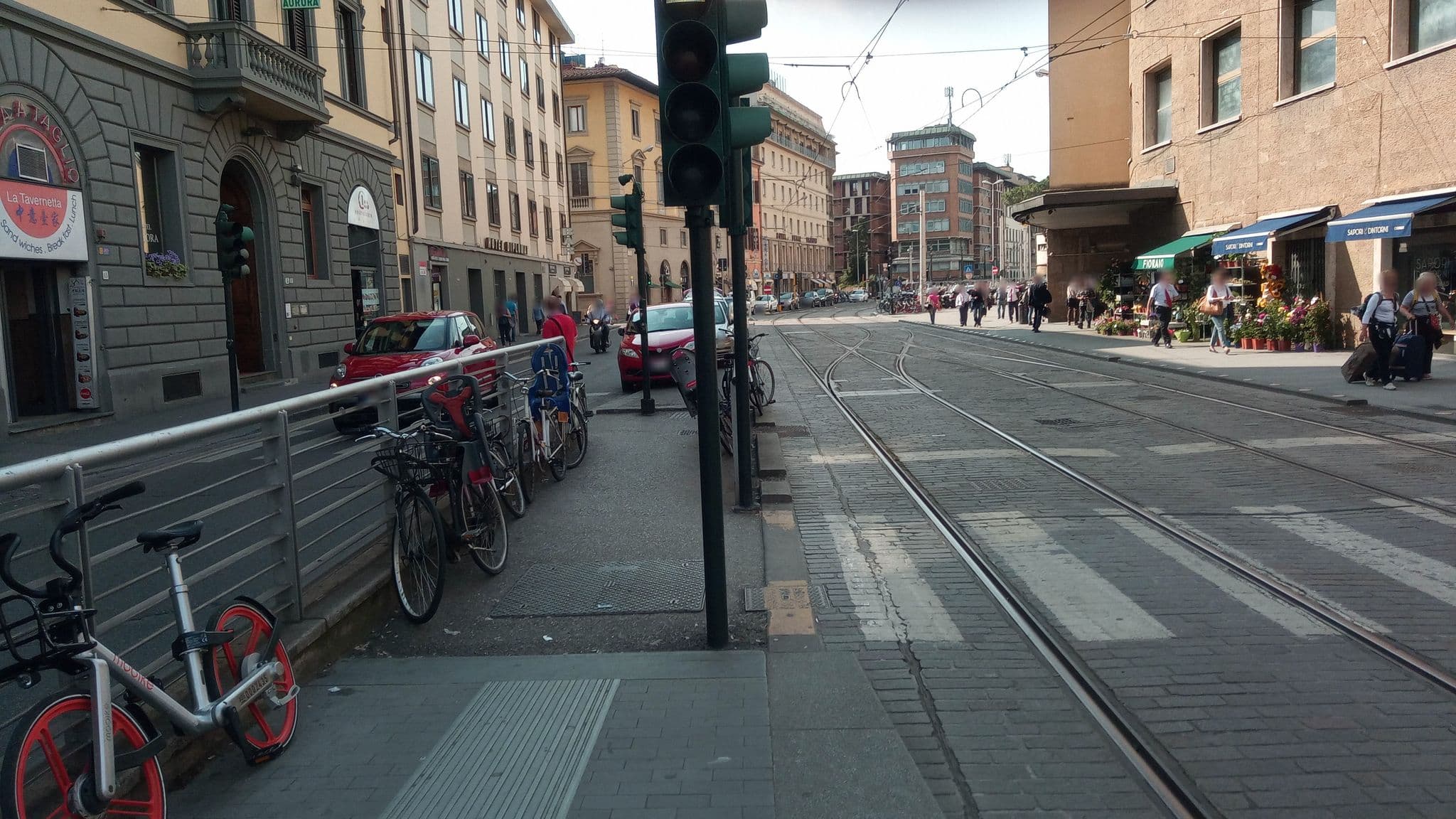 Street view near c-hotels Ambasciatori Firenze, Florence