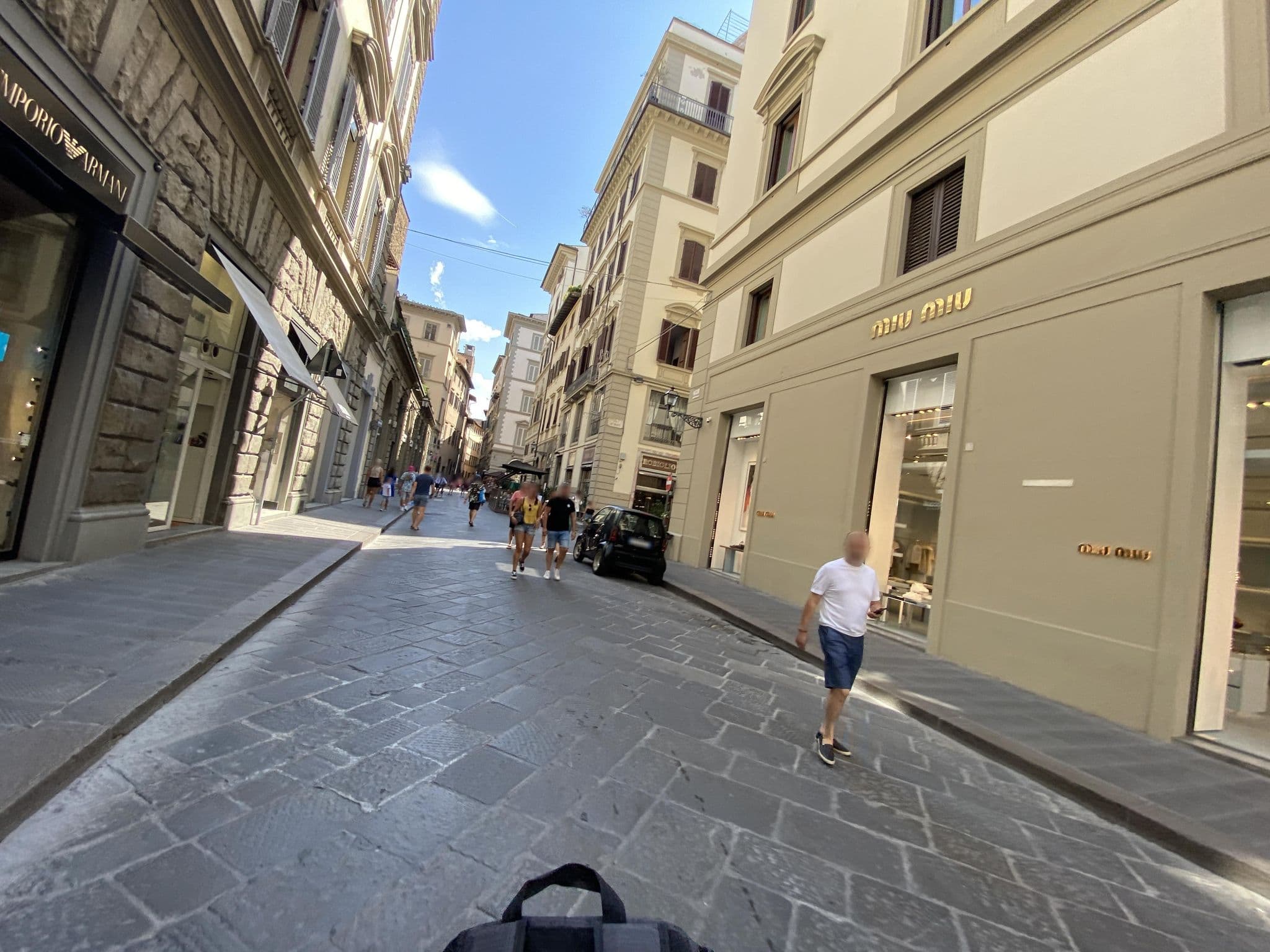 Street view near Hotel Savoy, a Rocco Forte hotel, Florence