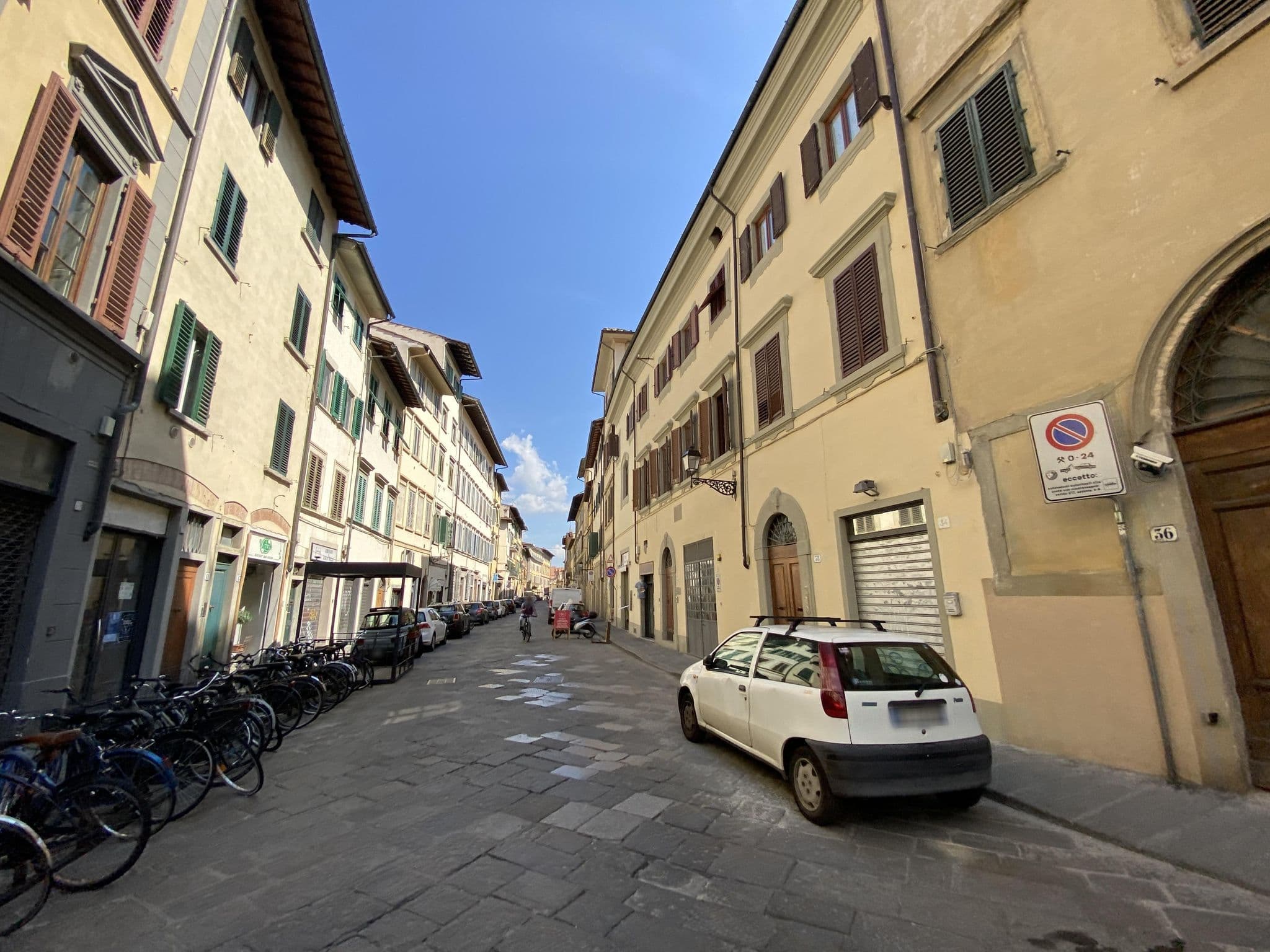 Street view near Piccolo Hotel, Florence