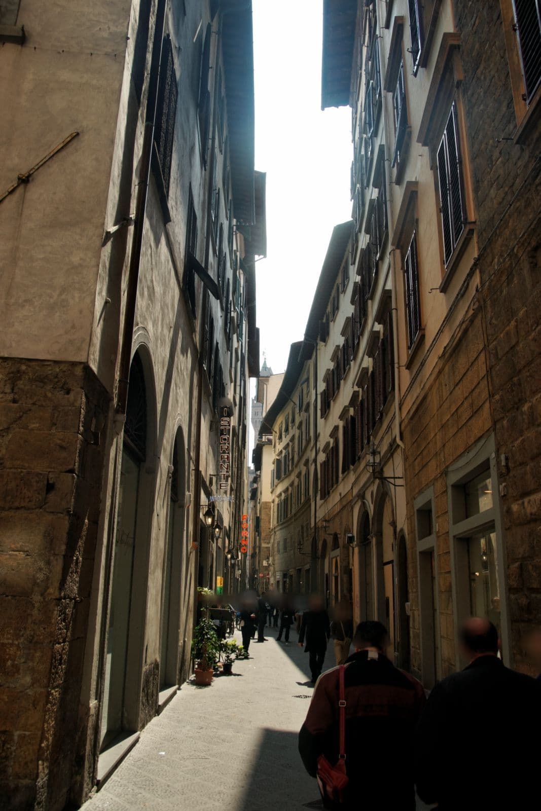 Street view near Brunelleschi Hotel, Florence