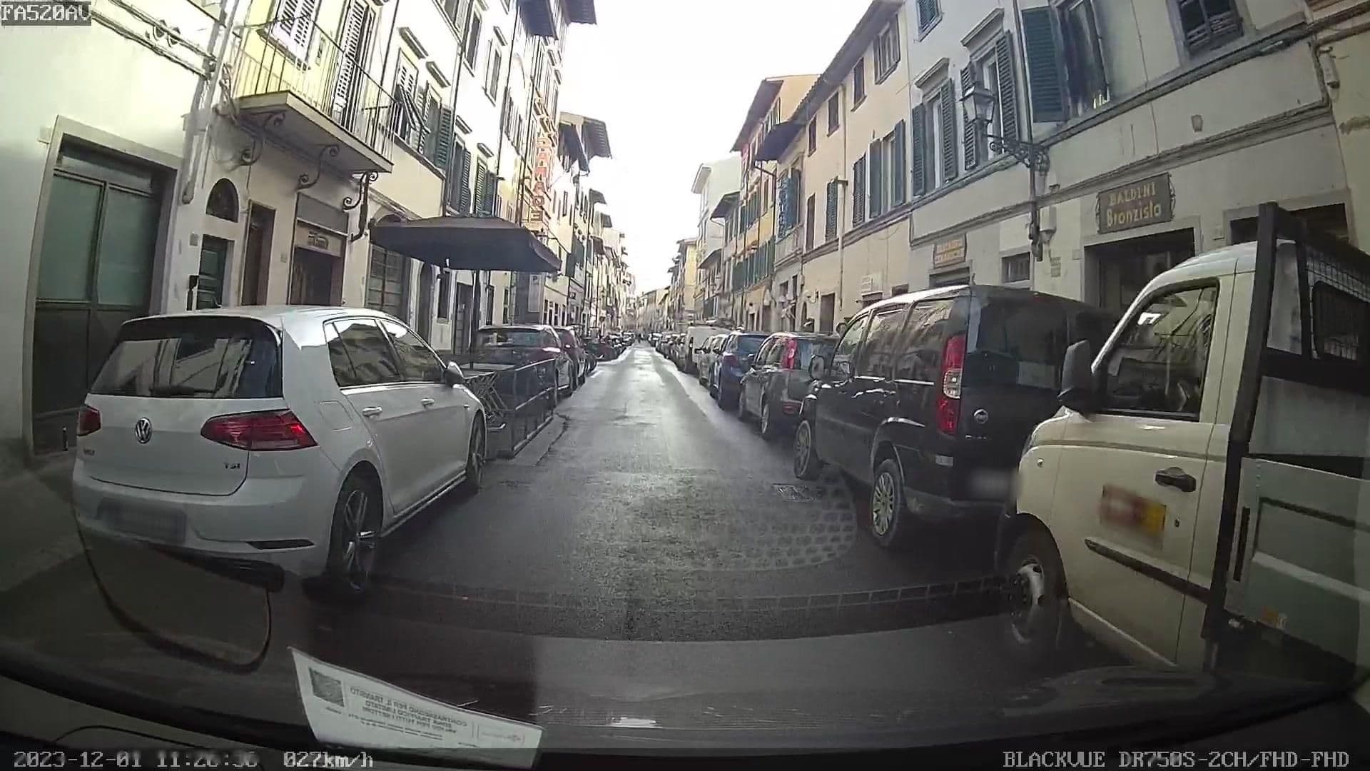 Street view near Hotel Palazzuolo, Florence