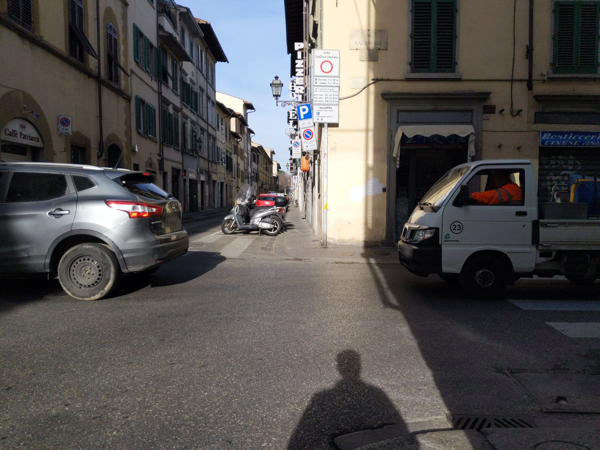 Street view near Hotel Kursaal & Ausonia, Florence