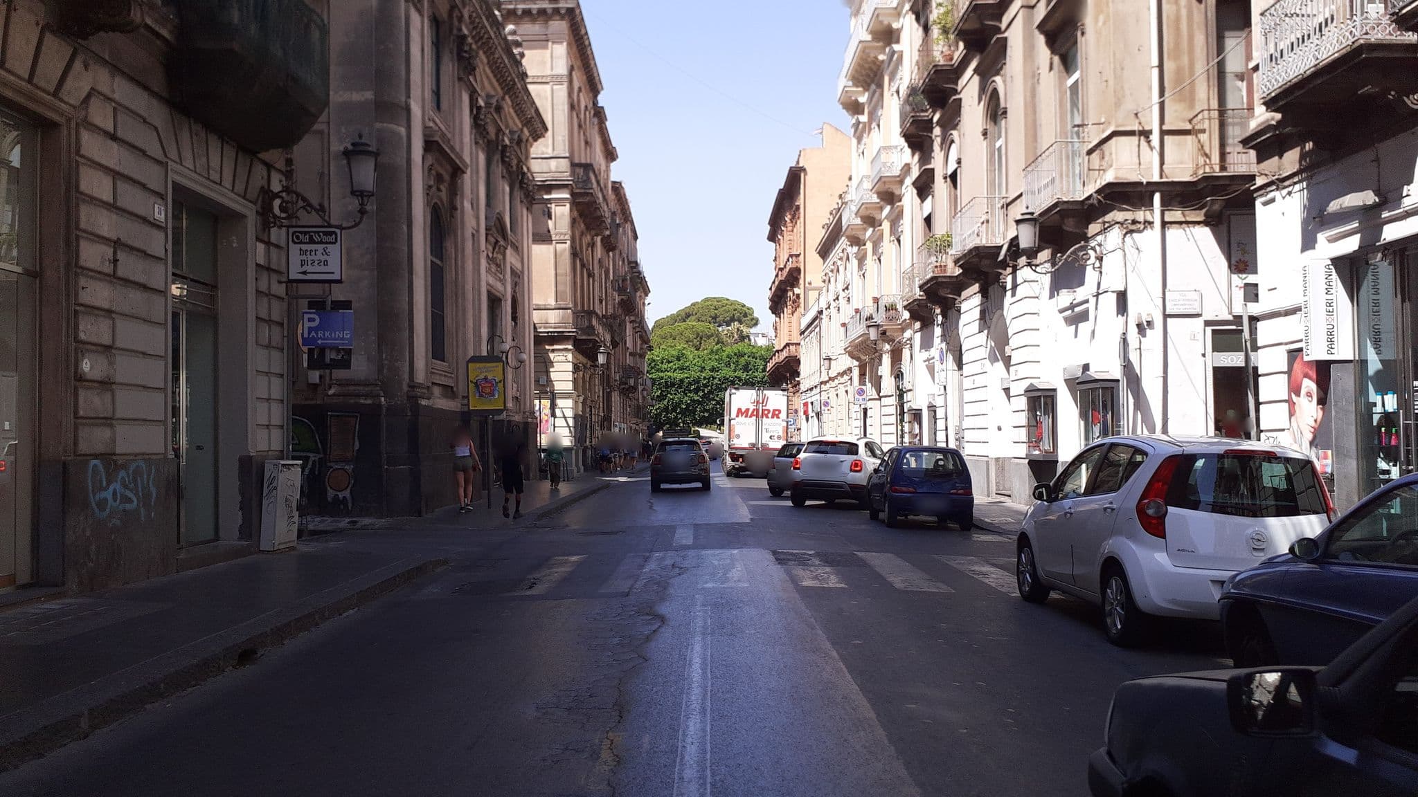 Street view near Umberto House Catania, Catania