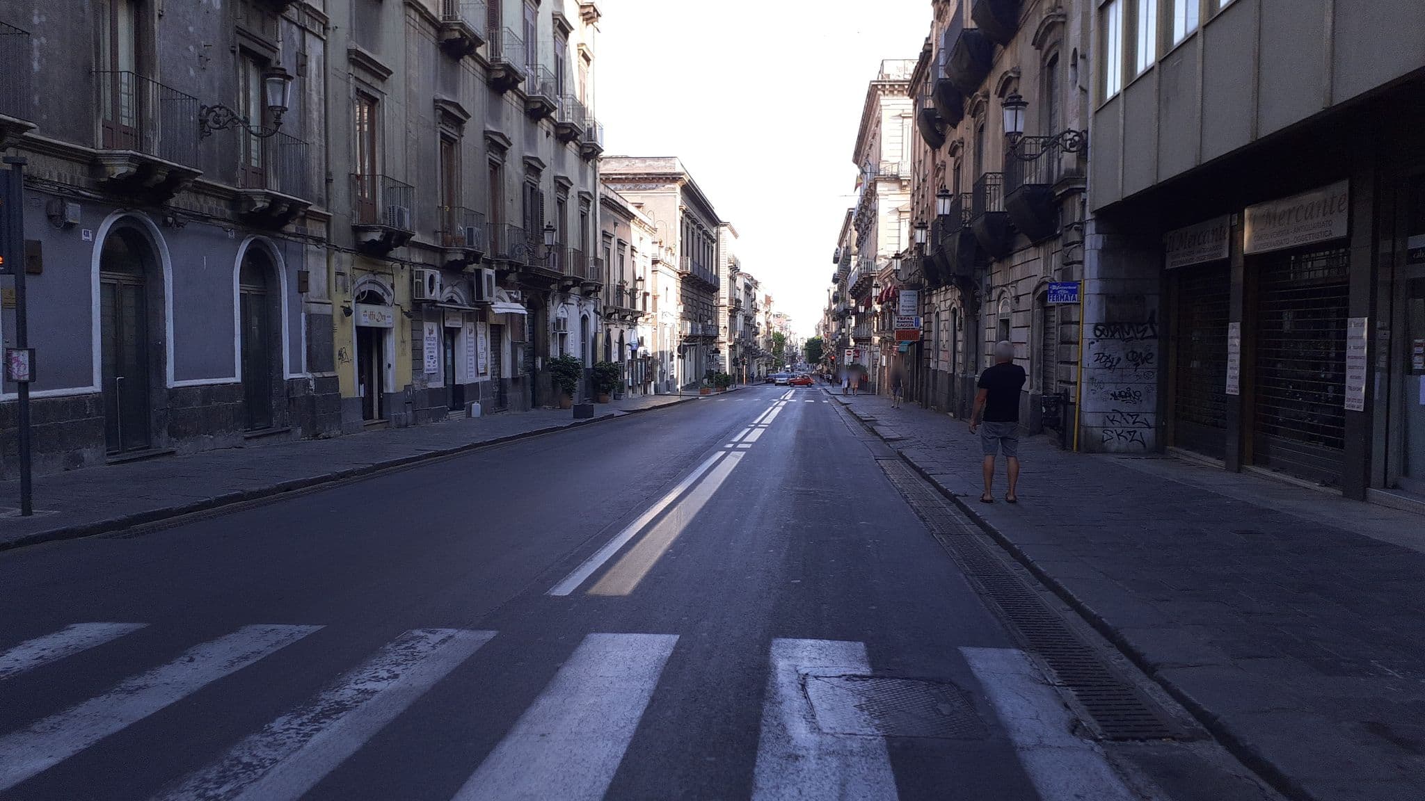 Street view near Catania Smart Hotel, Catania