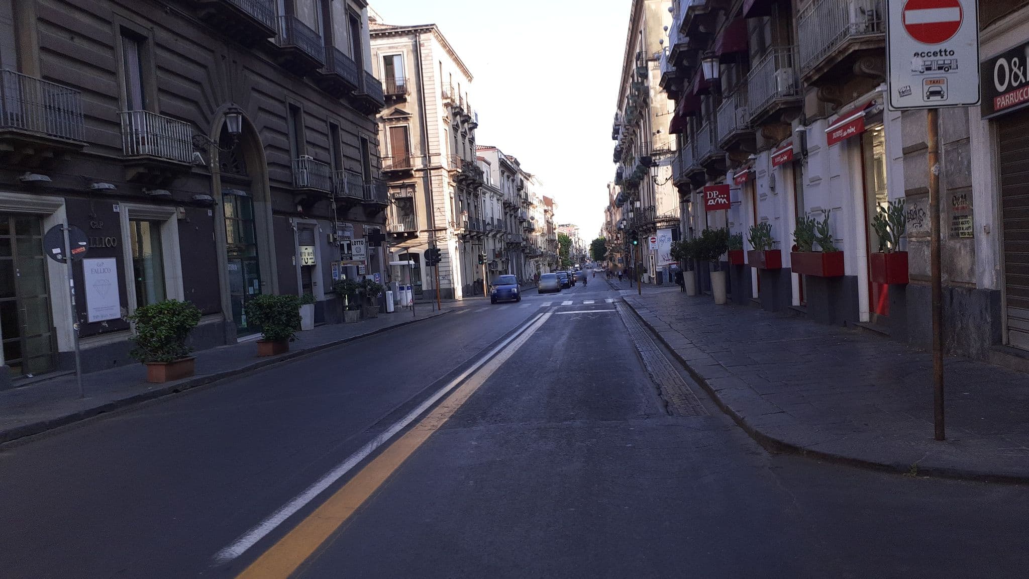 Street view near Margherita Rooms, Catania