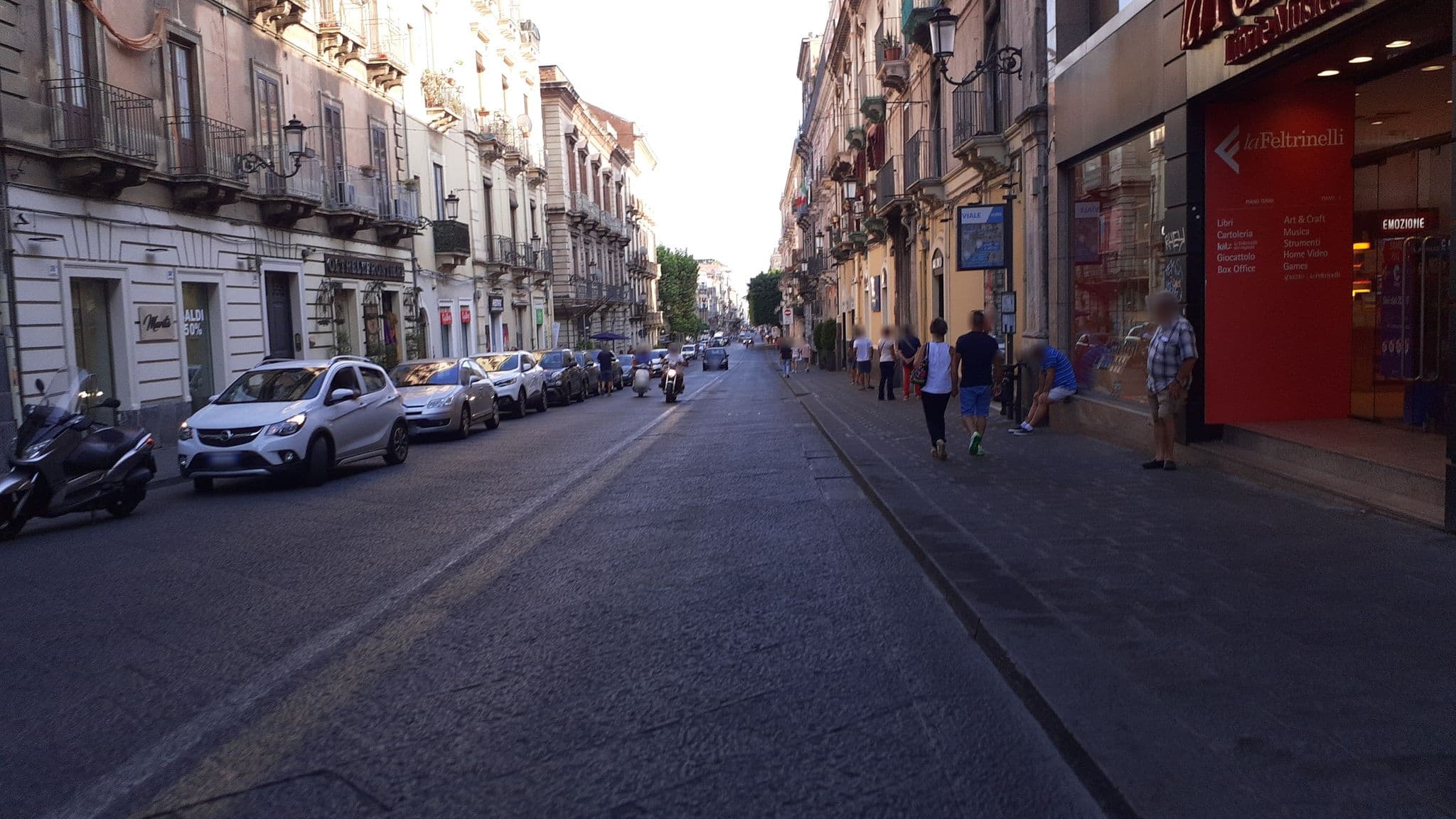 Street view near Albergo Albatro Rooms Catania, Catania