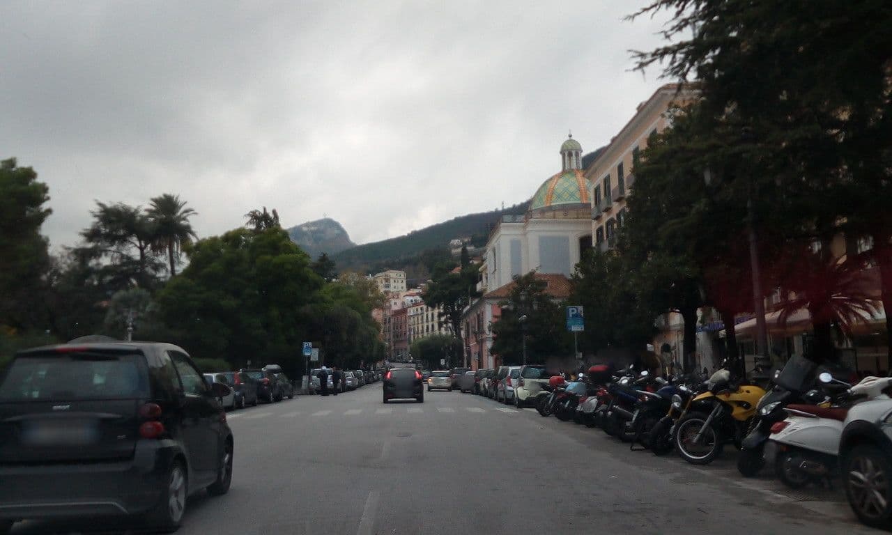 Street view near Hotel Salerno Suite Palazzo Luciani, Vietri sul Mare — © giosa94 (CC BY-SA · Mapillary)